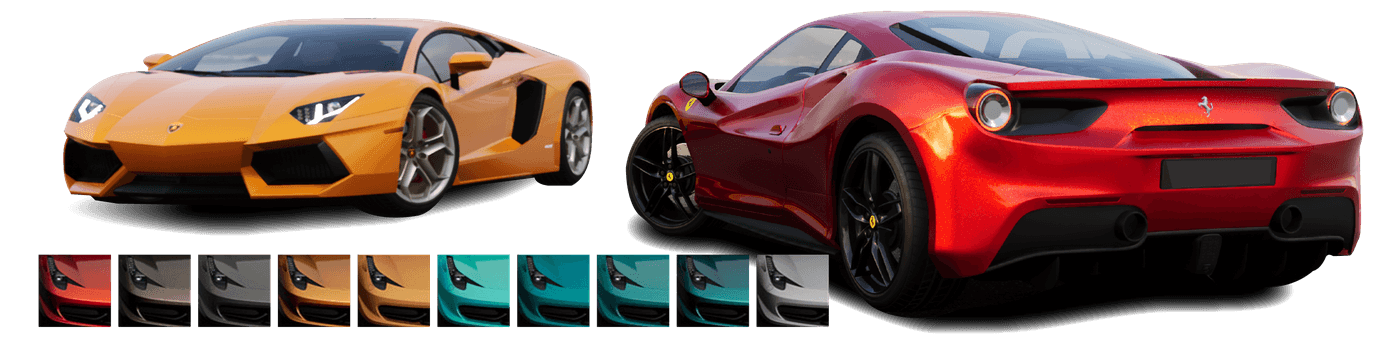 Wrapping per cambio colore