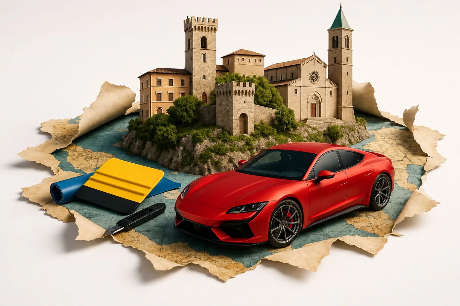 PPF e Car Wrapping a Rieti – Proteggi e valorizza la tua auto con Strato Rivestimenti