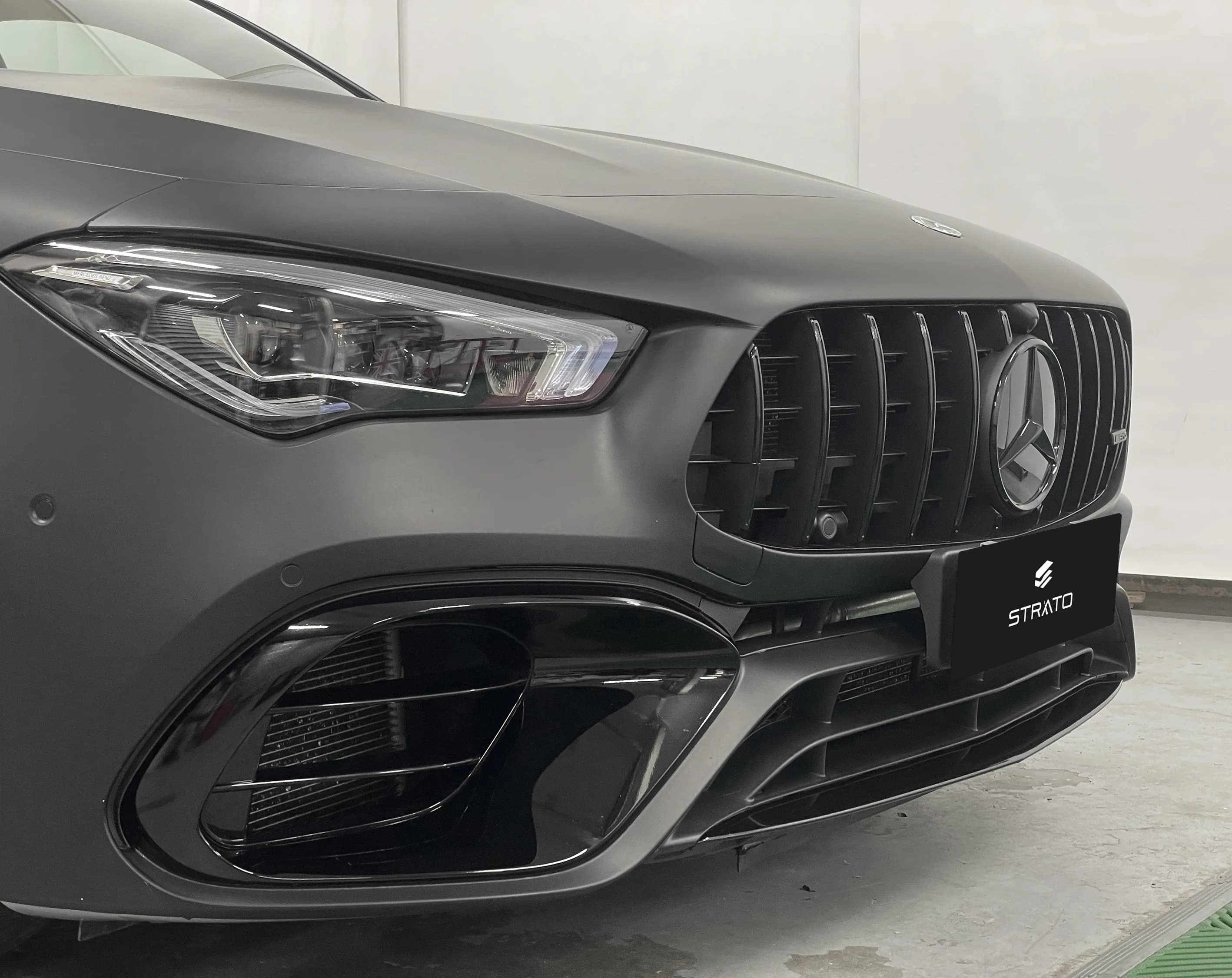 Mercedes CLA 45s AMG | Wrapping Matte Black