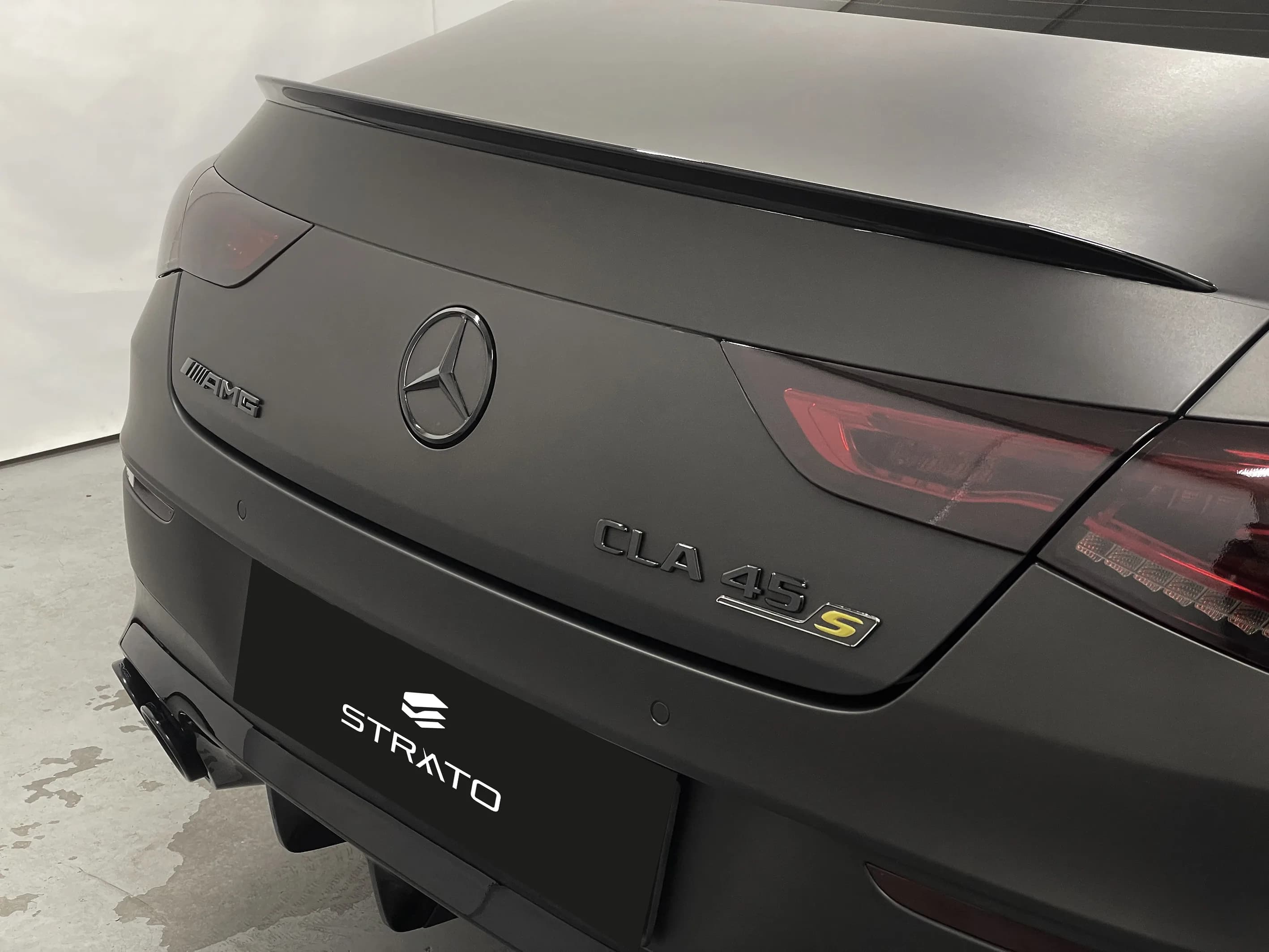 Mercedes CLA 45s AMG | Wrapping Matte Black