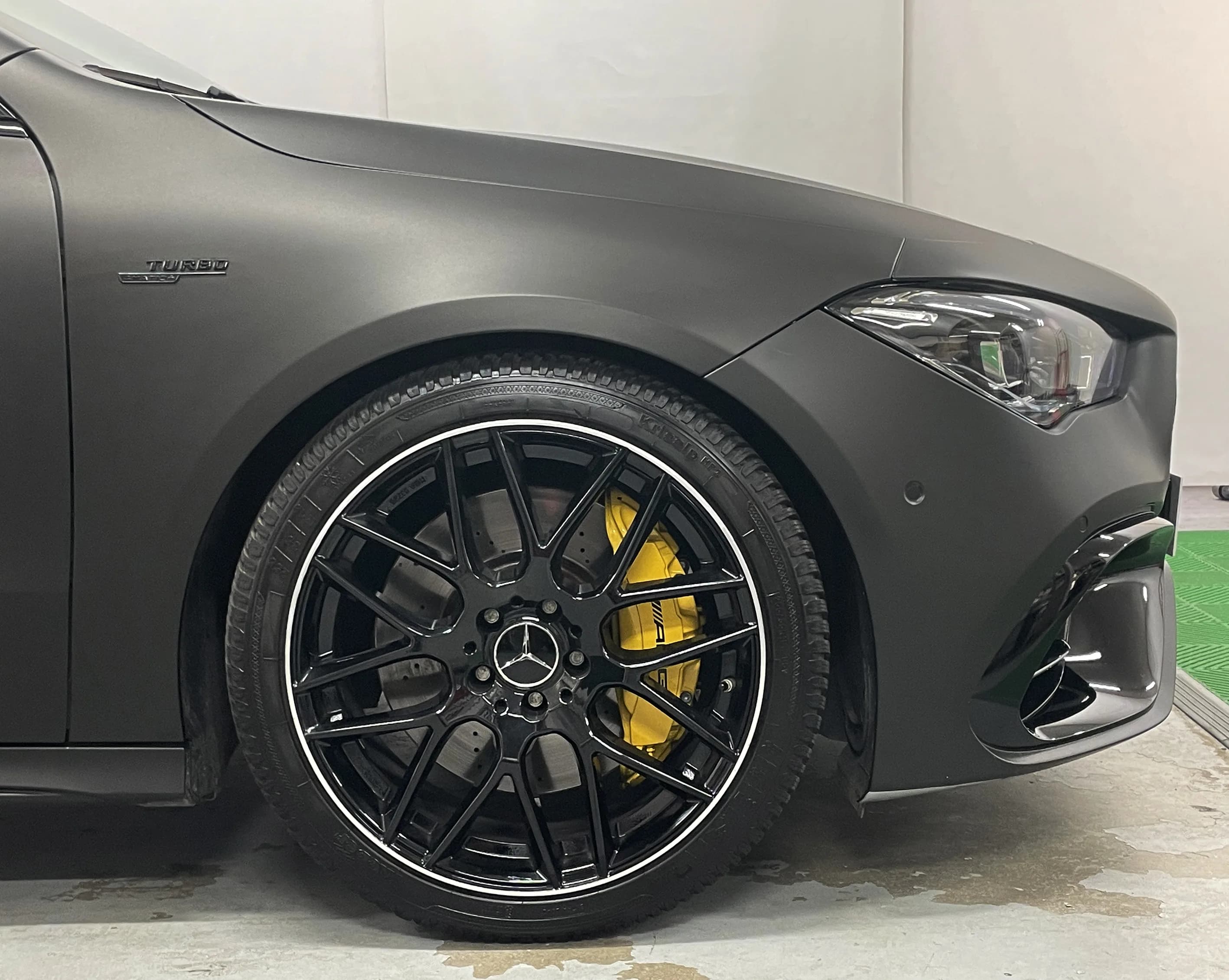 Mercedes CLA 45s AMG | Wrapping Matte Black