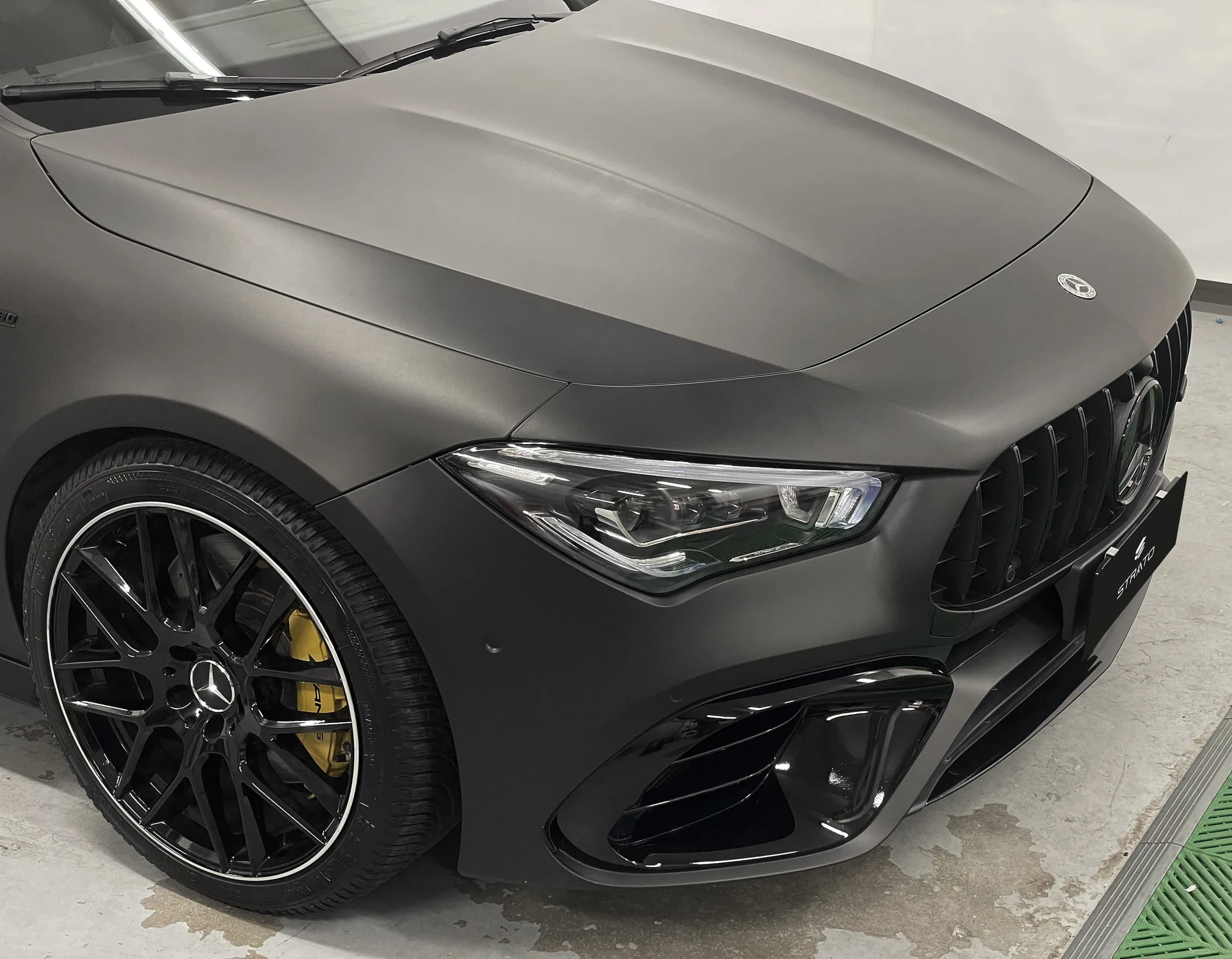 Mercedes CLA 45s AMG | Wrapping Matte Black