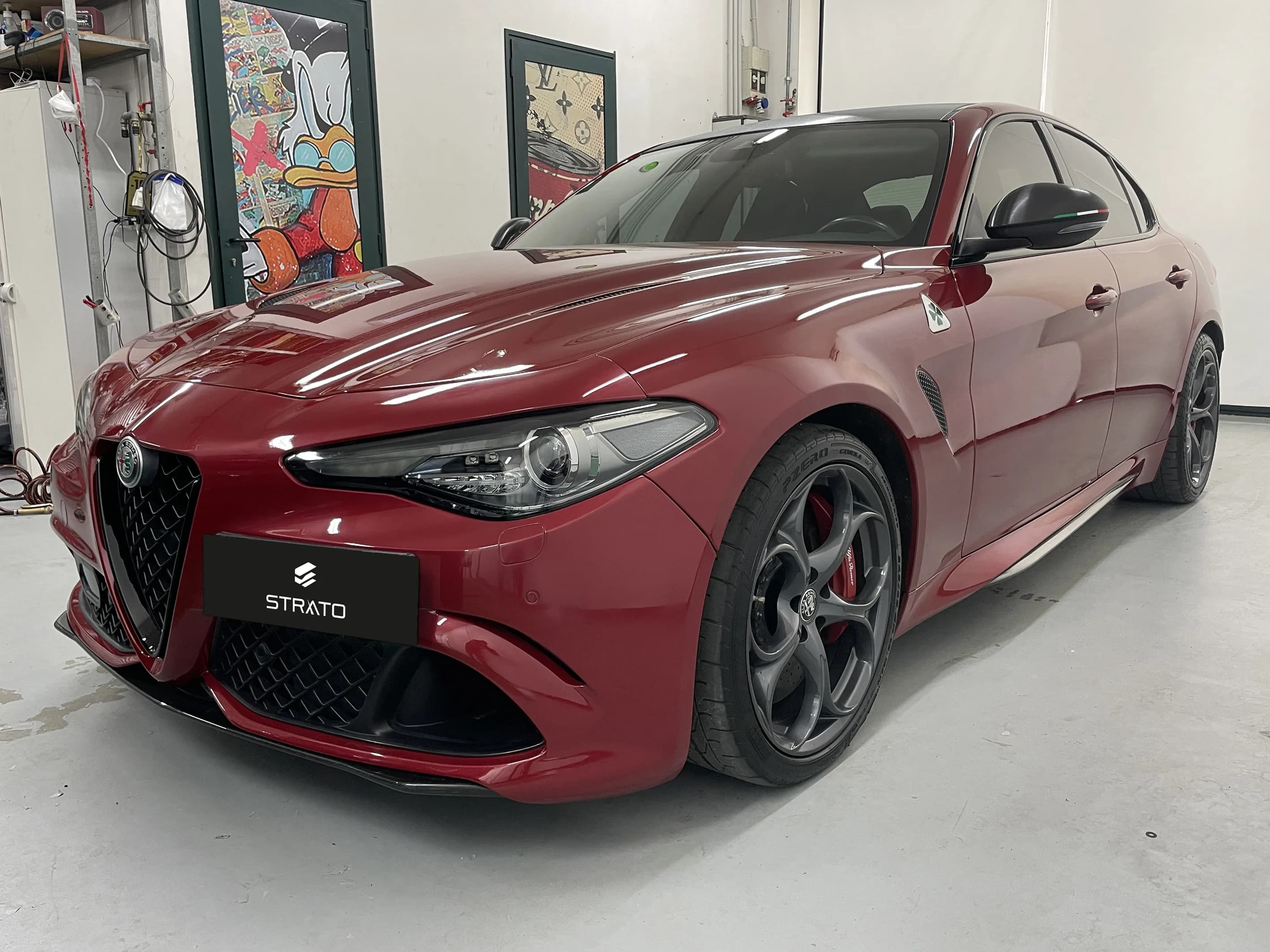 Alfa Romeo Giulia Quadrifoglio - Car Wrapping