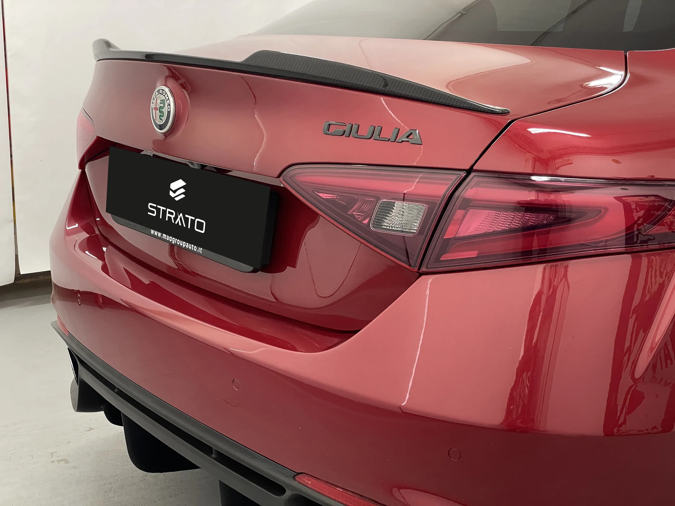 Alfa Romeo Giulia Quadrifoglio - Car Wrapping