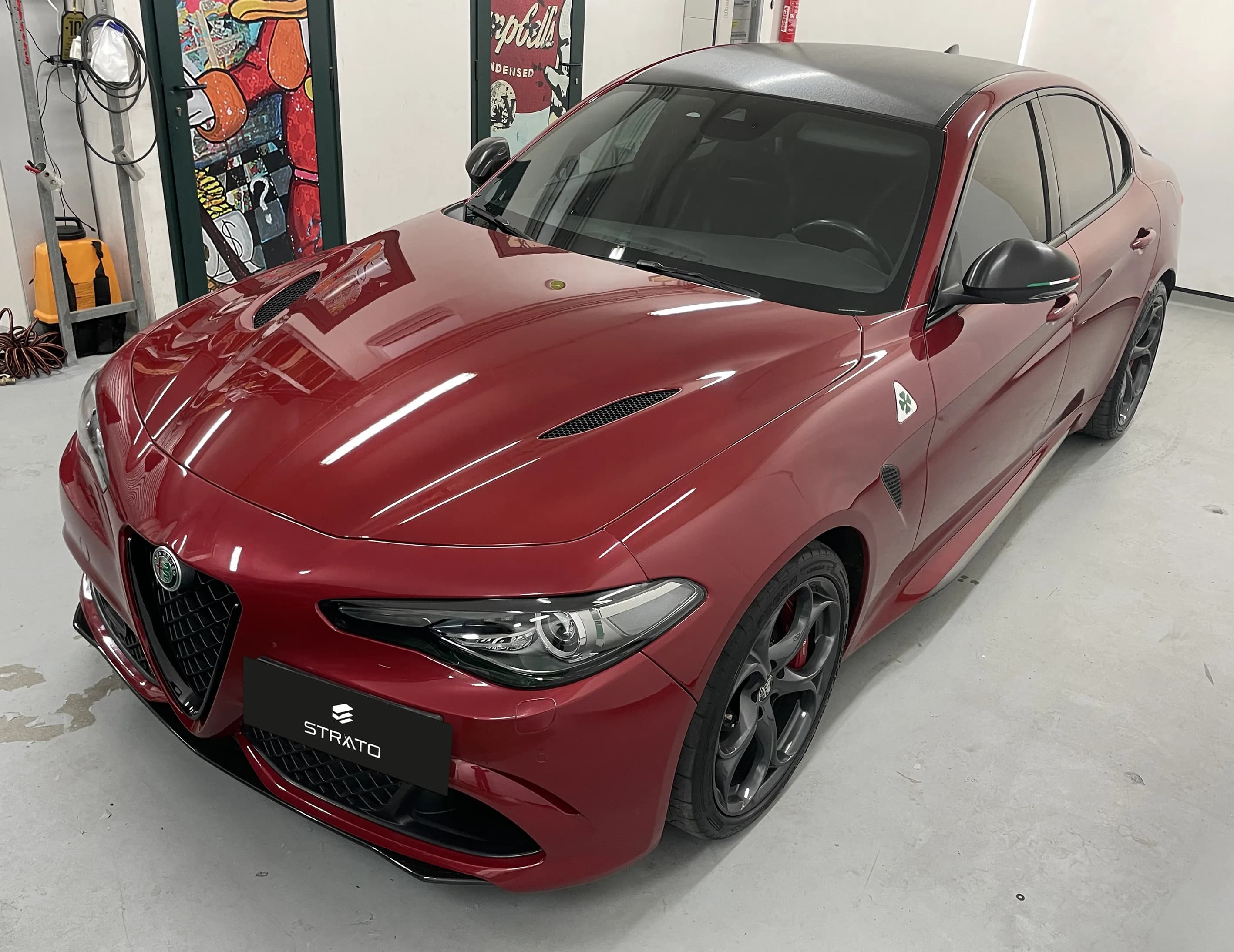 Alfa Romeo Giulia Quadrifoglio - Car Wrapping