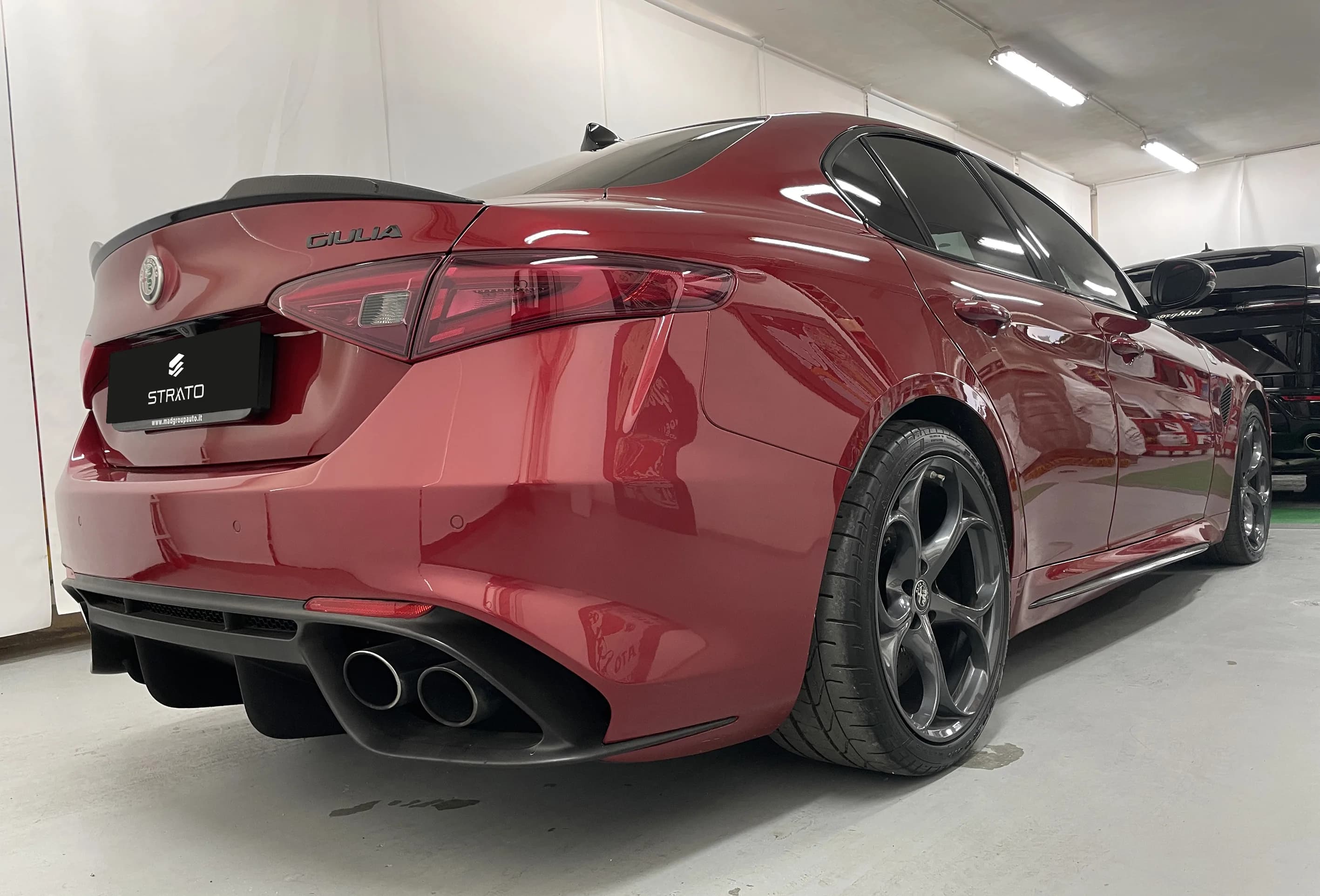 Alfa Romeo Giulia Quadrifoglio - Car Wrapping