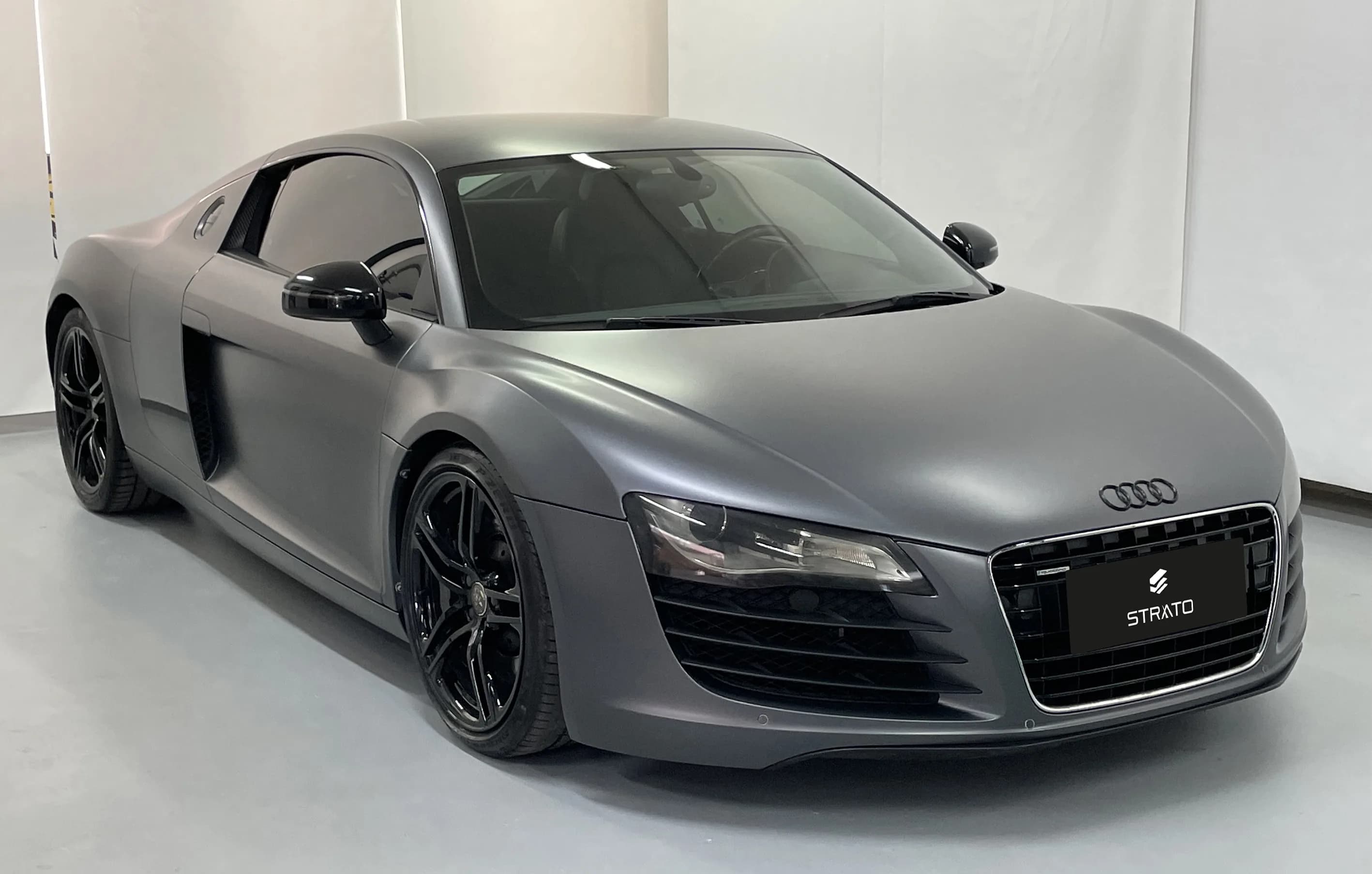 Audi R8 | Wrapping Matte Dark Charcoal
