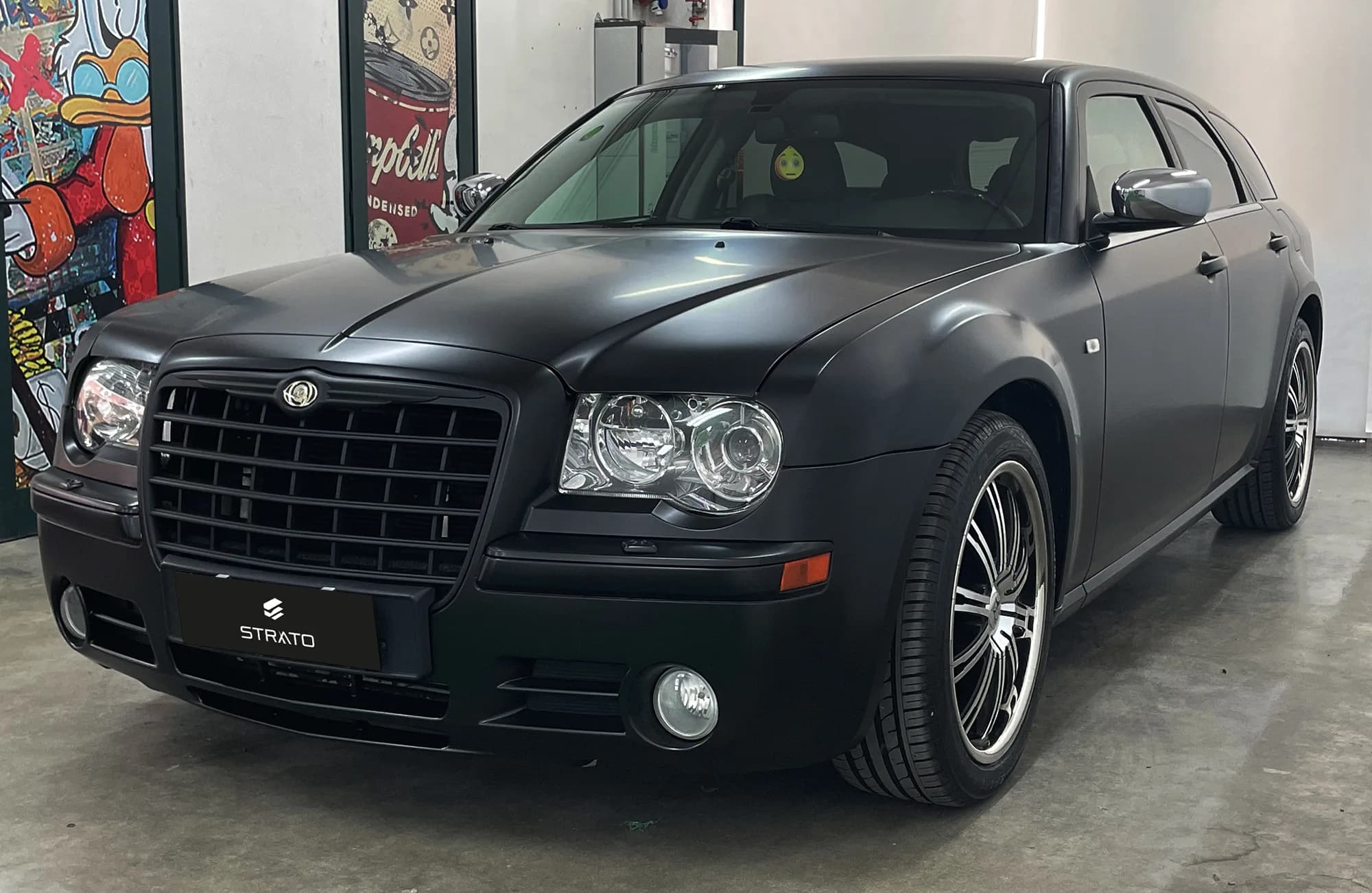 Chrysler 300 Touring | Wrapping Satin Black