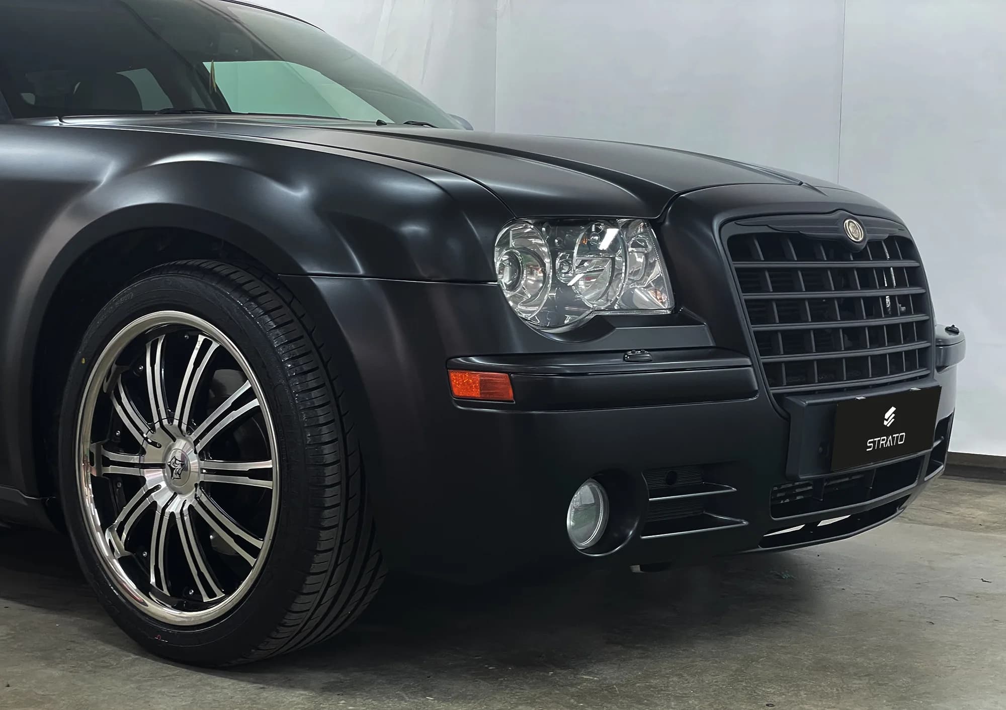 Chrysler 300 Touring | Wrapping Satin Black