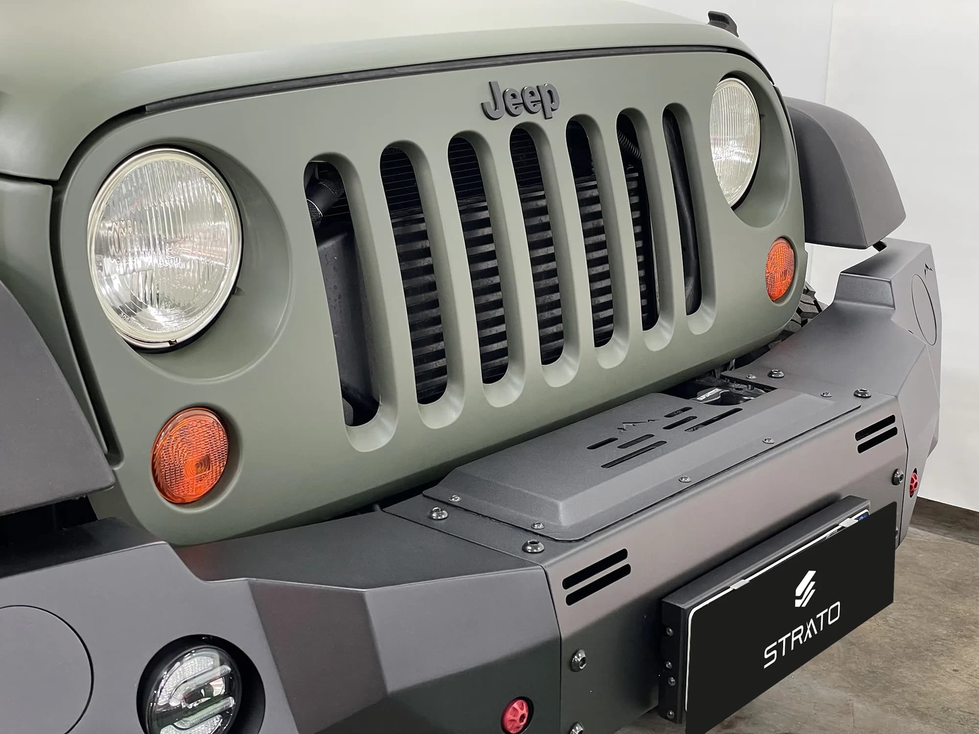 Jeep Wrangler Rubicon | Wrapping Military Green