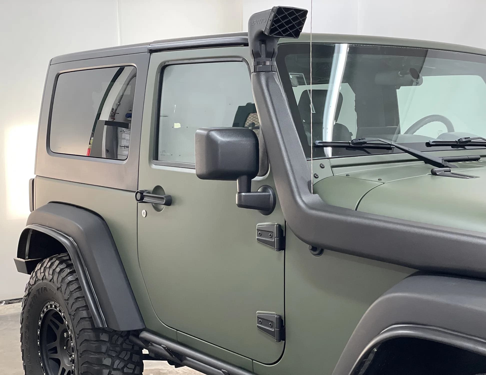 Jeep Wrangler Rubicon | Wrapping Military Green