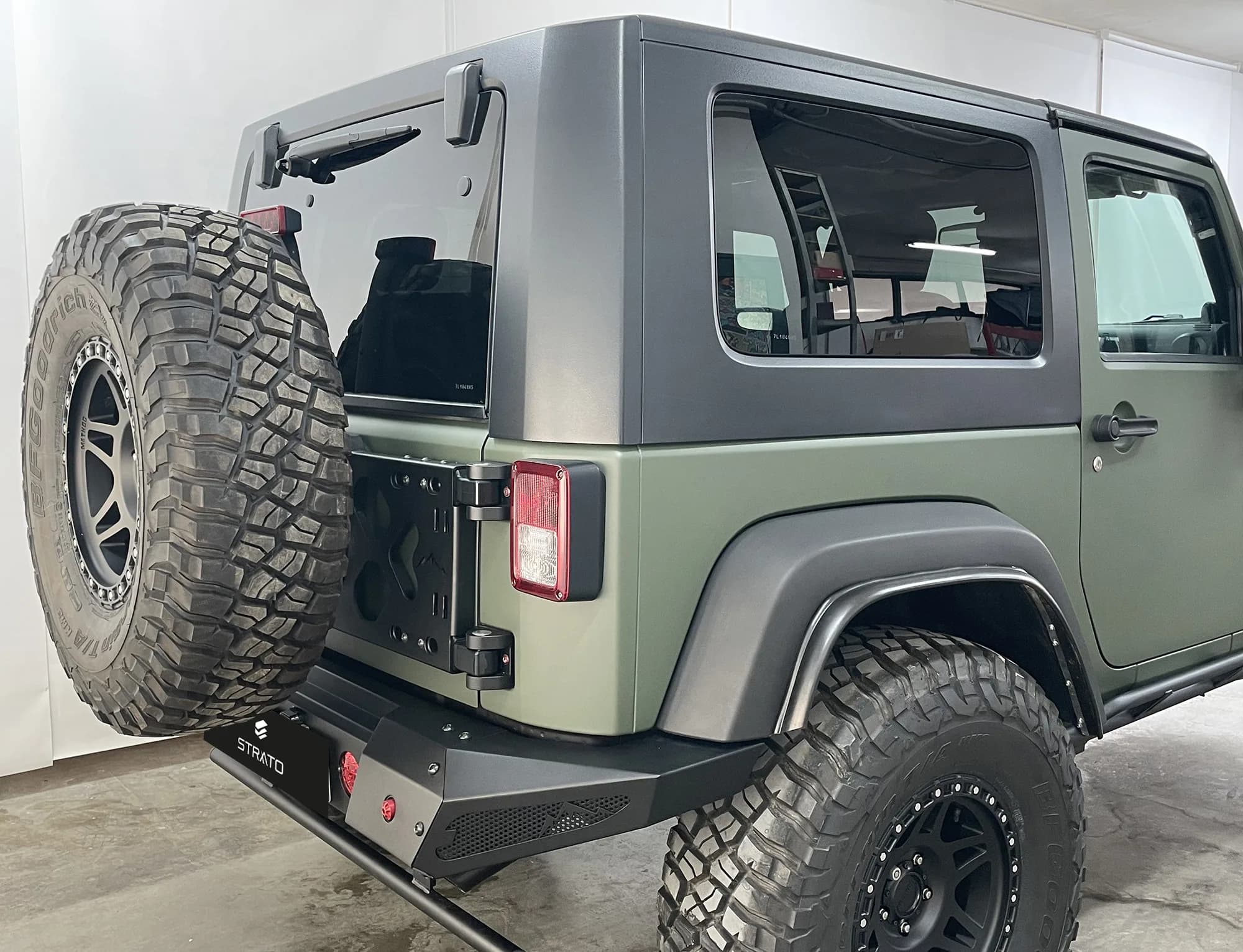 Jeep Wrangler Rubicon | Wrapping Military Green