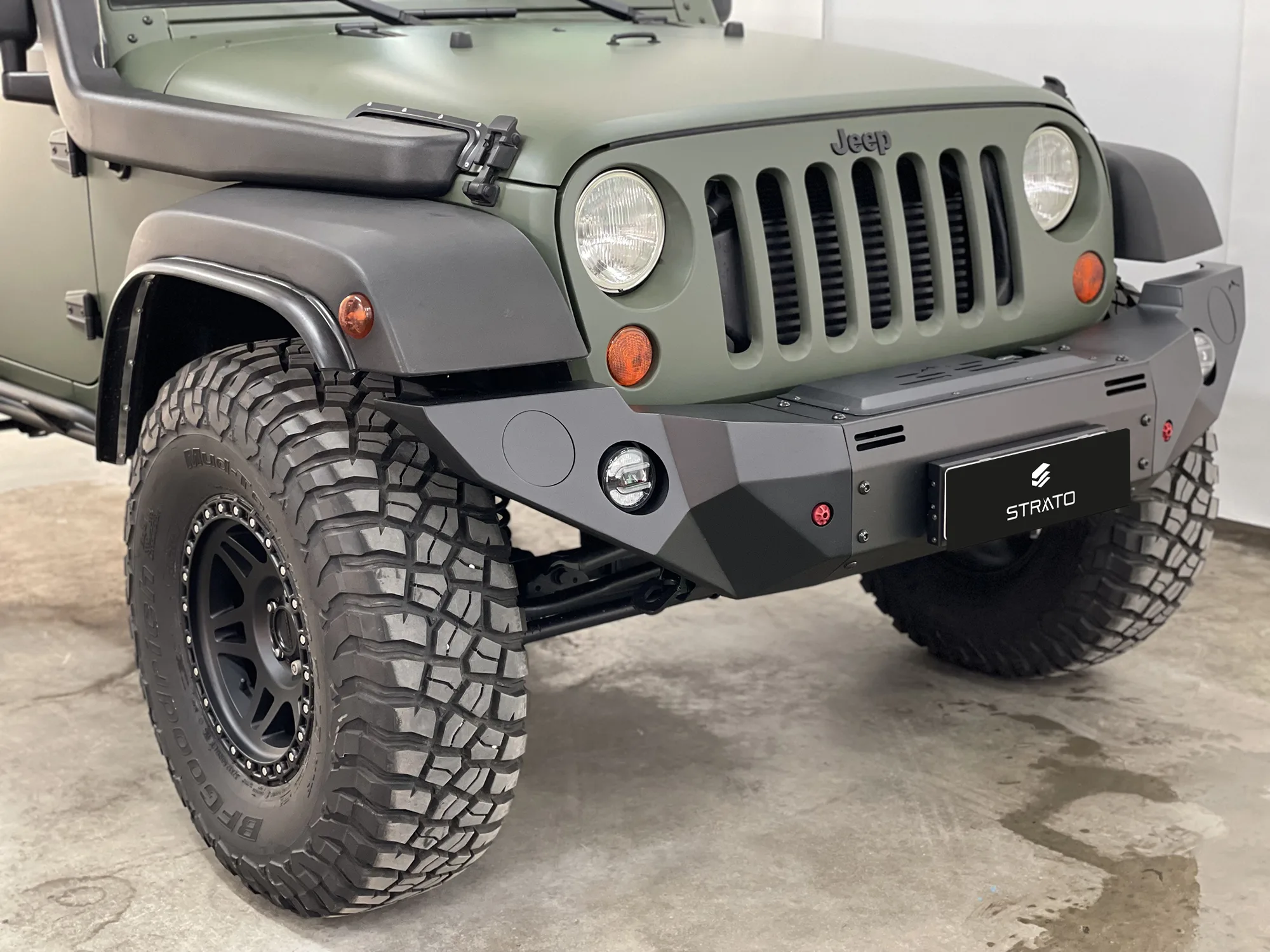 Jeep Wrangler Rubicon | Wrapping Military Green