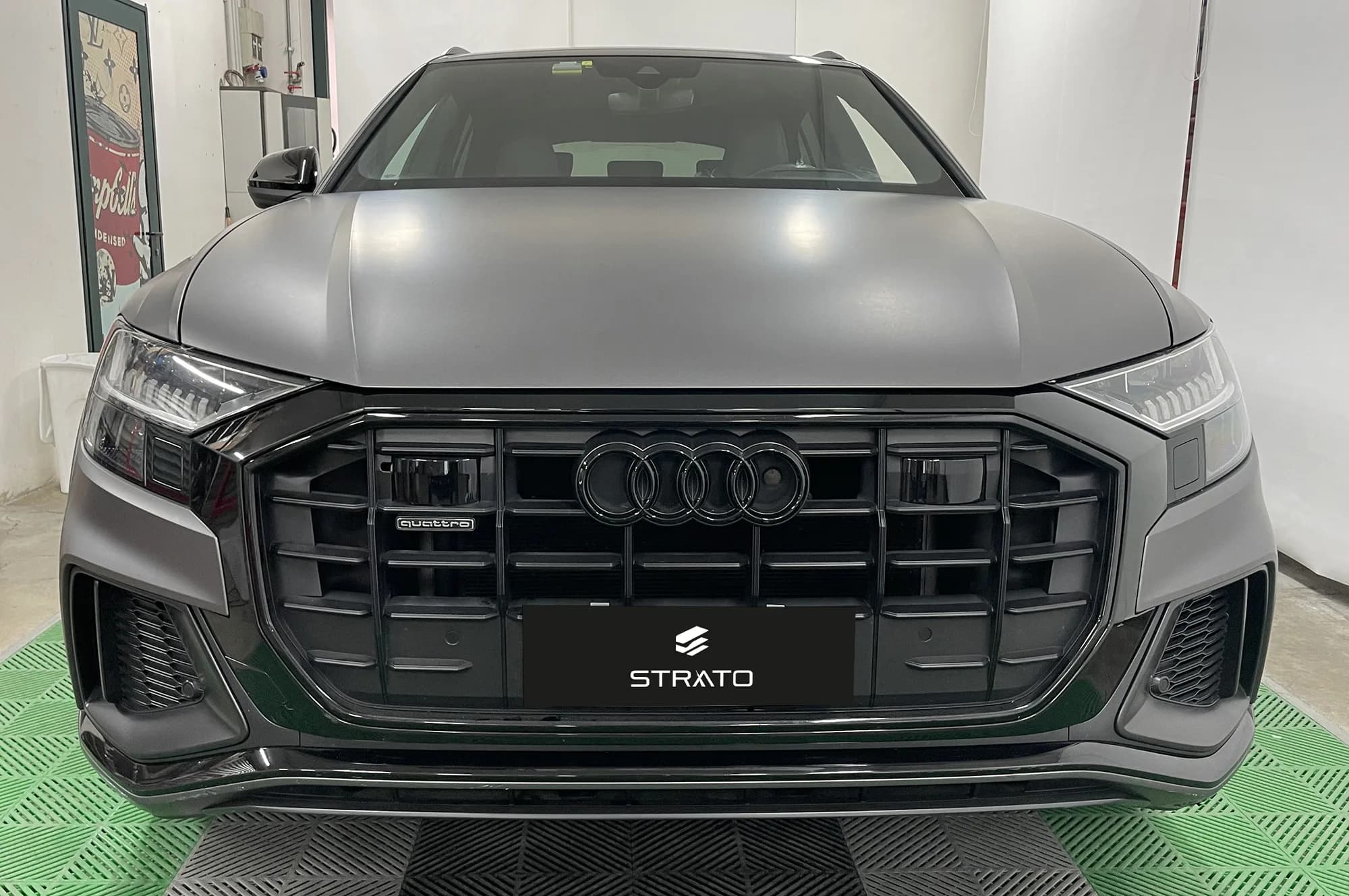 Audi Q8 | Matte Dark Gray