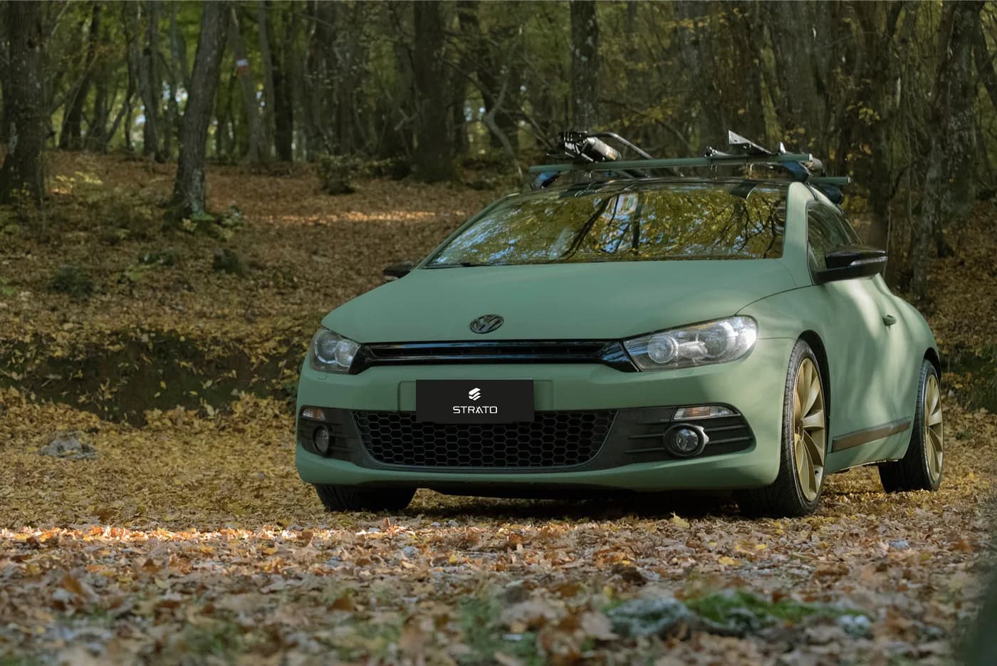 Volkswagen Scirocco | Wrapping Military Green