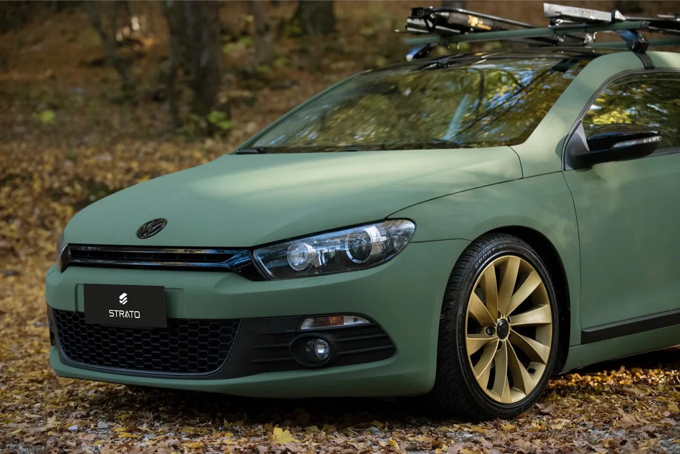 Volkswagen Scirocco | Wrapping Military Green