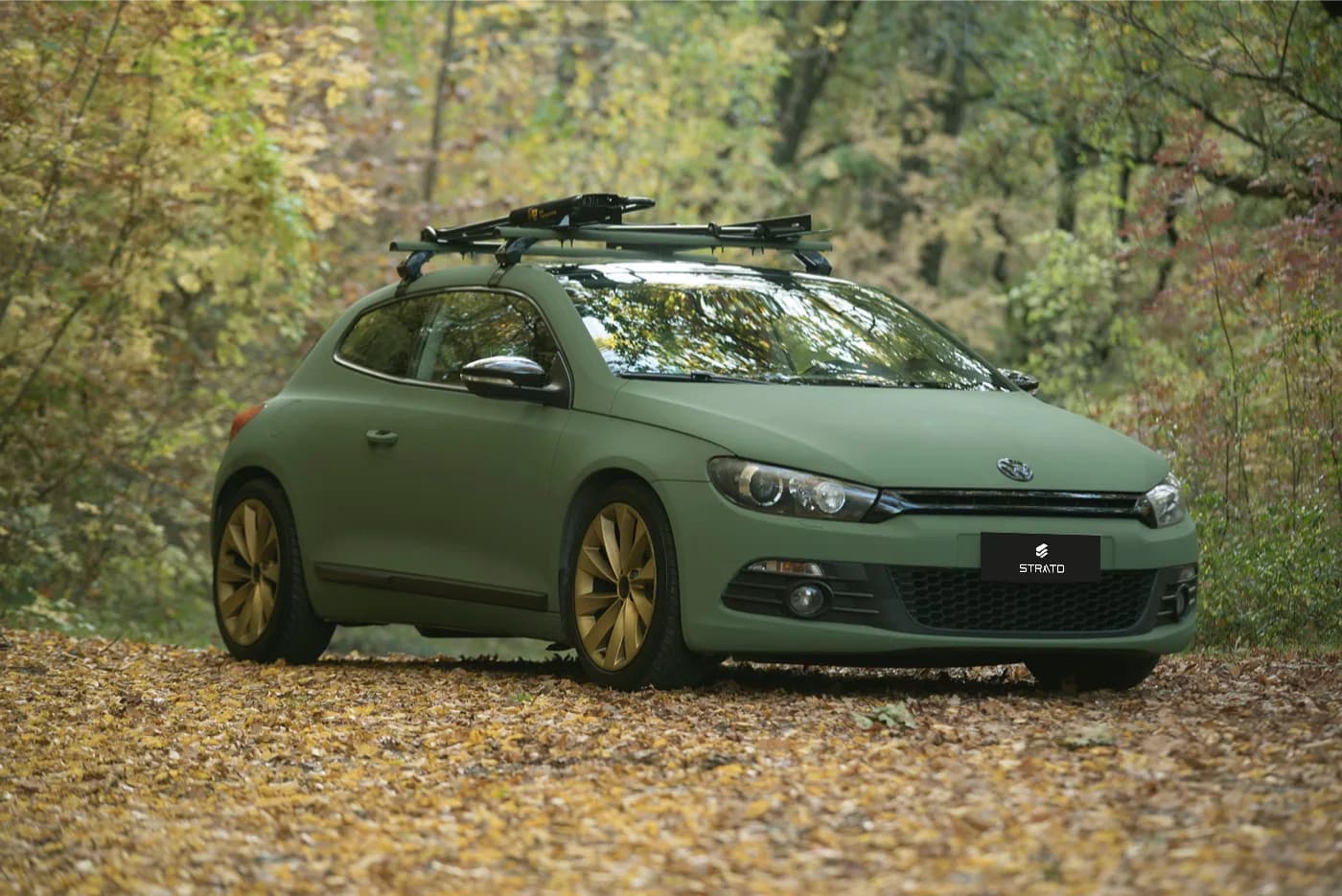 Volkswagen Scirocco | Wrapping Military Green