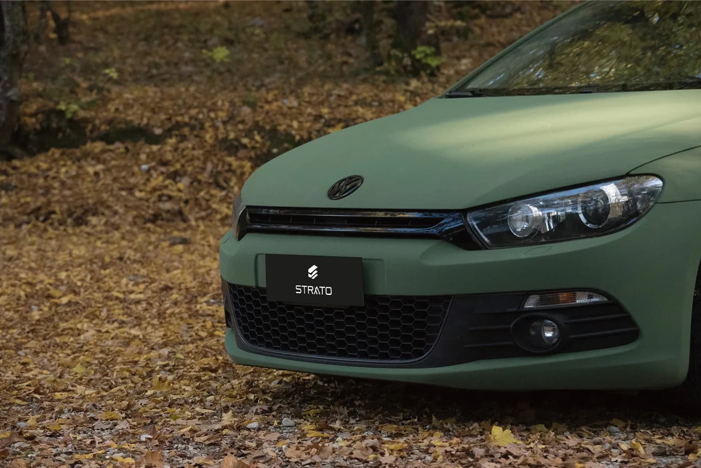 Volkswagen Scirocco | Wrapping Military Green