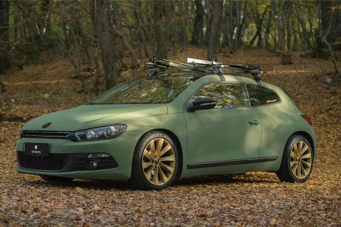 Volkswagen Scirocco | Wrapping Military Green