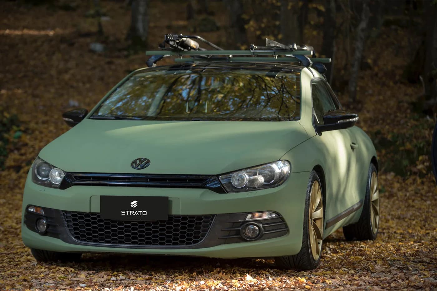Volkswagen Scirocco | Wrapping Military Green