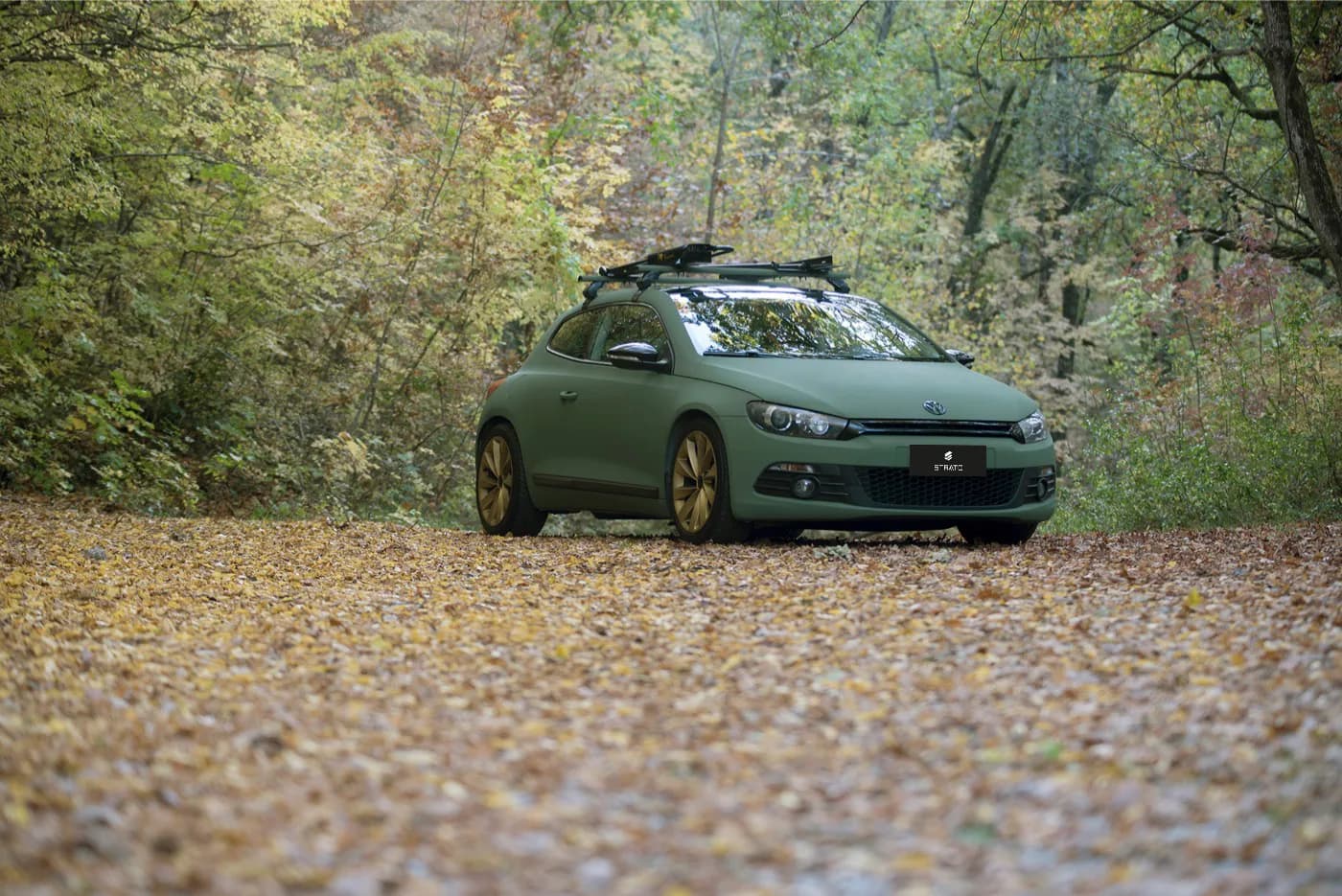 Volkswagen Scirocco | Wrapping Military Green