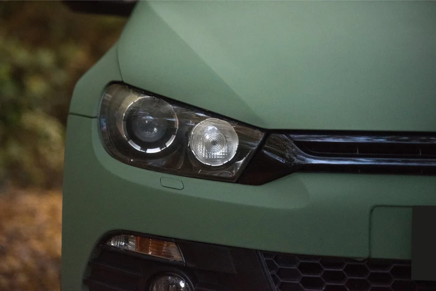 Volkswagen Scirocco | Wrapping Military Green