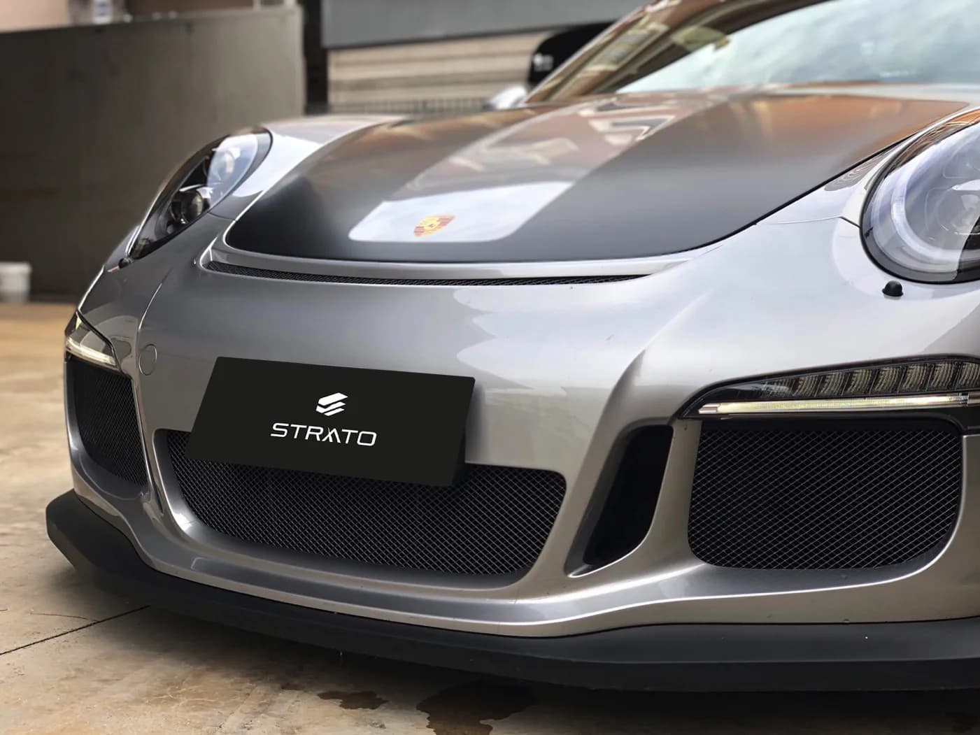 Porsche GT3 RS | Pellicola Auto 3M Nero Opaco