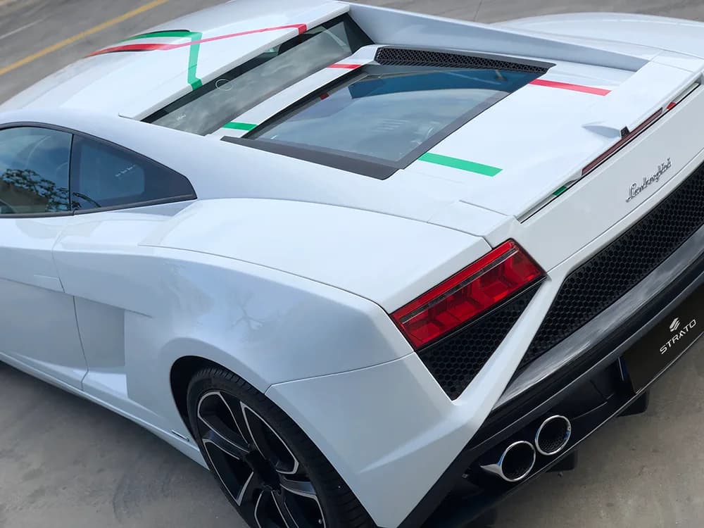 Lamborghini Gallardo 50th Anniversario - Wash Detailing e Decorazione Tricolore