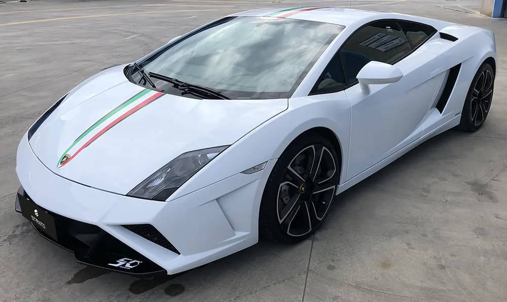 Lamborghini Gallardo 50th Anniversario - Wash Detailing e Decorazione Tricolore