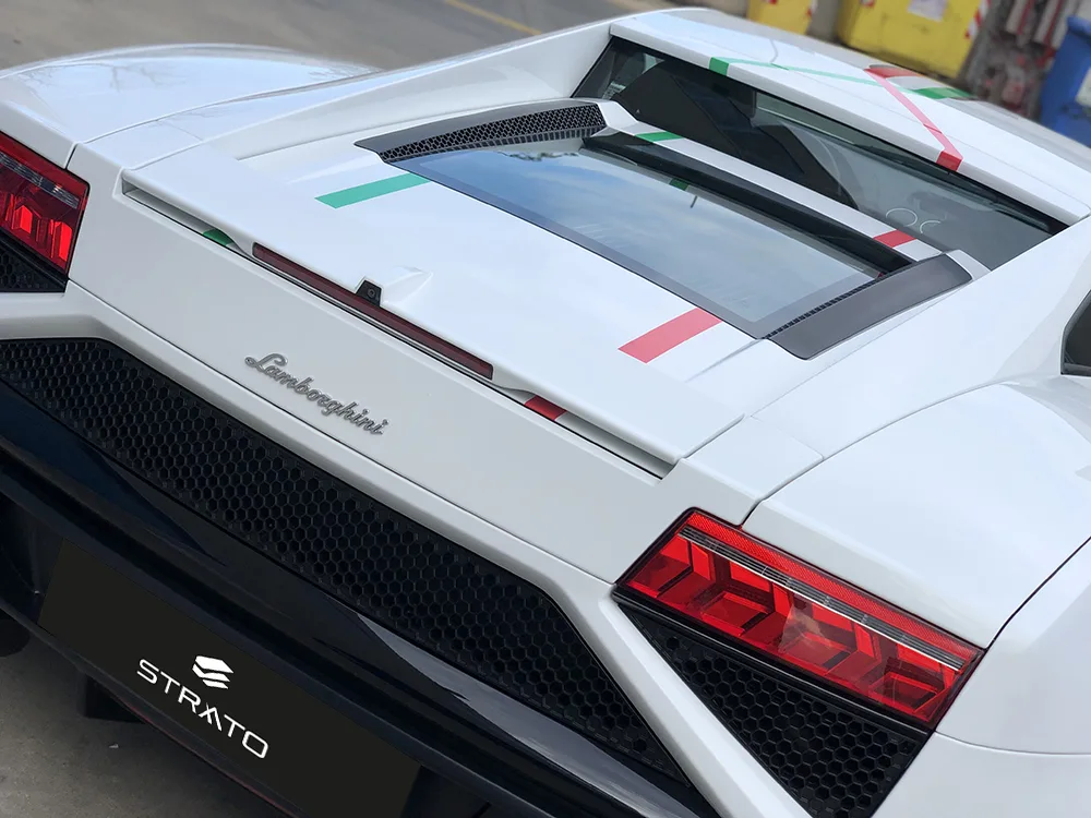 Lamborghini Gallardo 50th Anniversario - Wash Detailing e Decorazione Tricolore
