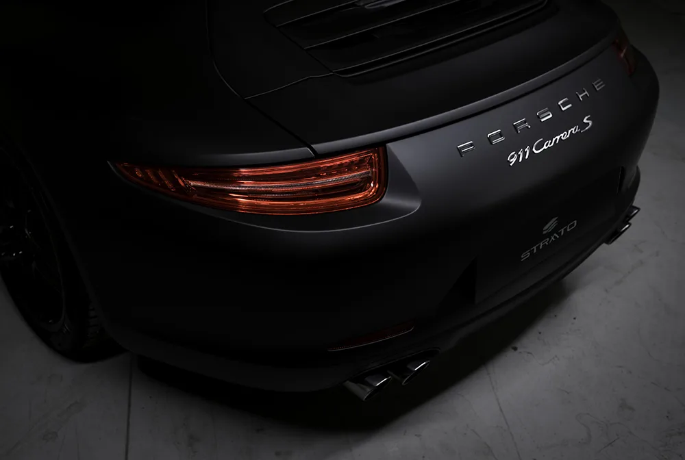 Porsche 911 Carrera S - Pellicola Auto 3M " Nero Opaco "