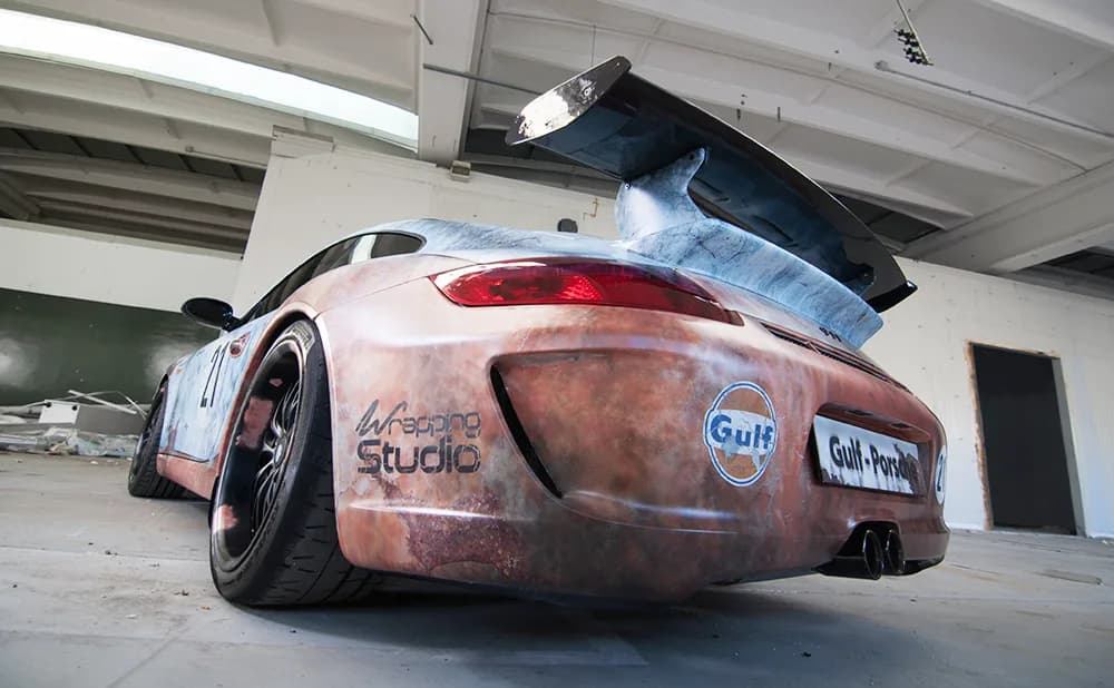 Porsche 997 - Livrea Gulf Effetto Invecchiato