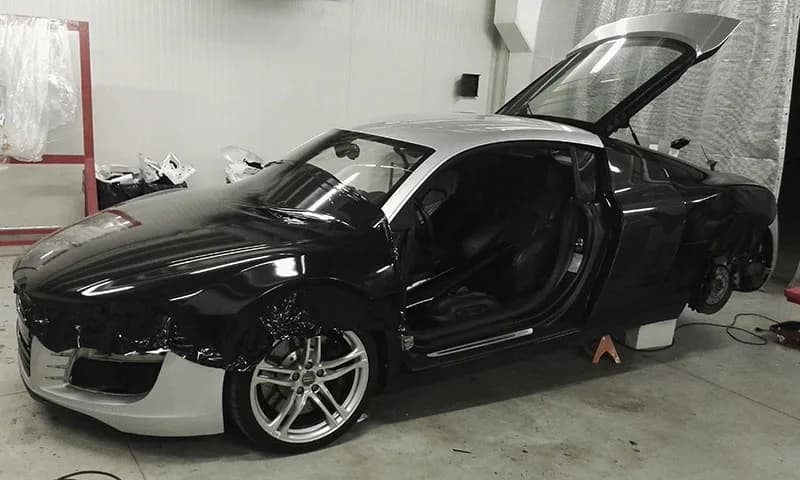 Audi R8 - Pellicola Auto 3M "Nero Lucido"