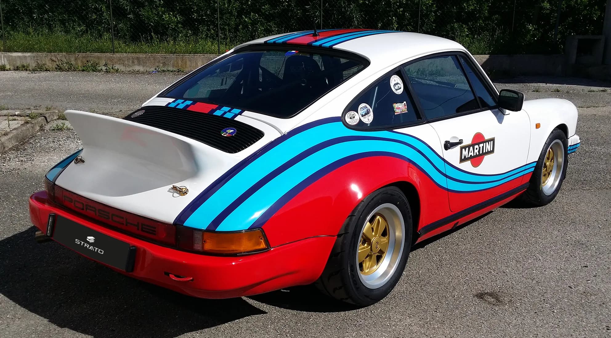Porsche 911 SC - Car Wrapping replica Martini