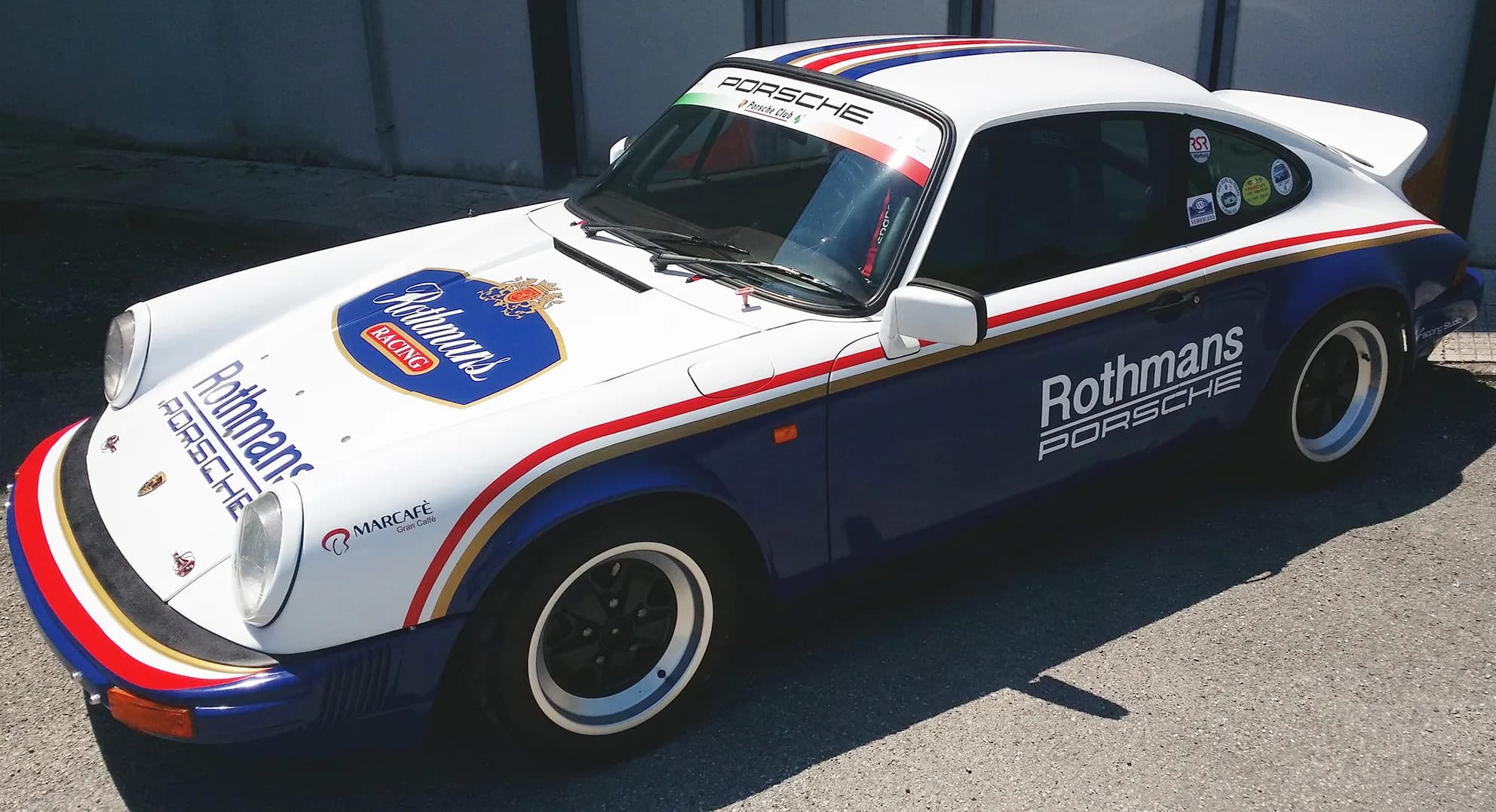 Porsche 911 SC - Car Wrapping riproduzione Rothmans