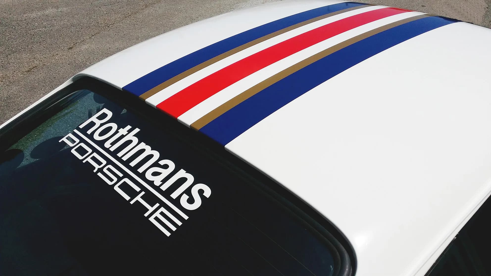 Porsche 911 SC - Car Wrapping riproduzione Rothmans