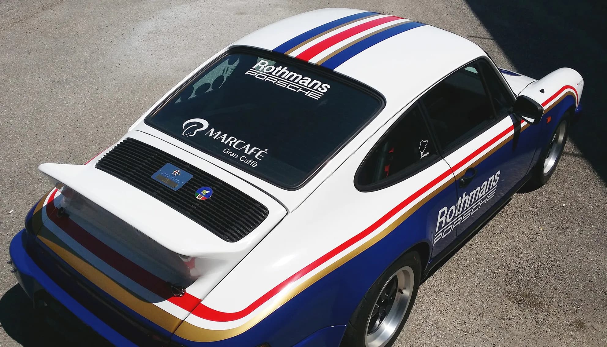 Porsche 911 SC - Car Wrapping riproduzione Rothmans