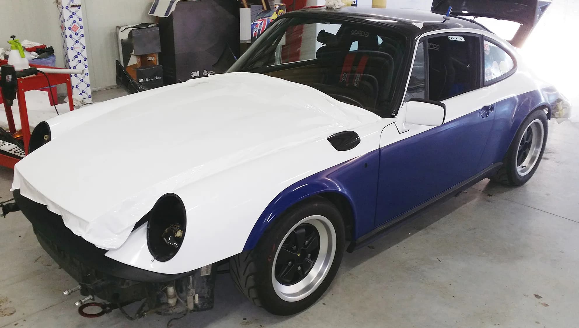 Porsche 911 SC - Car Wrapping riproduzione Rothmans