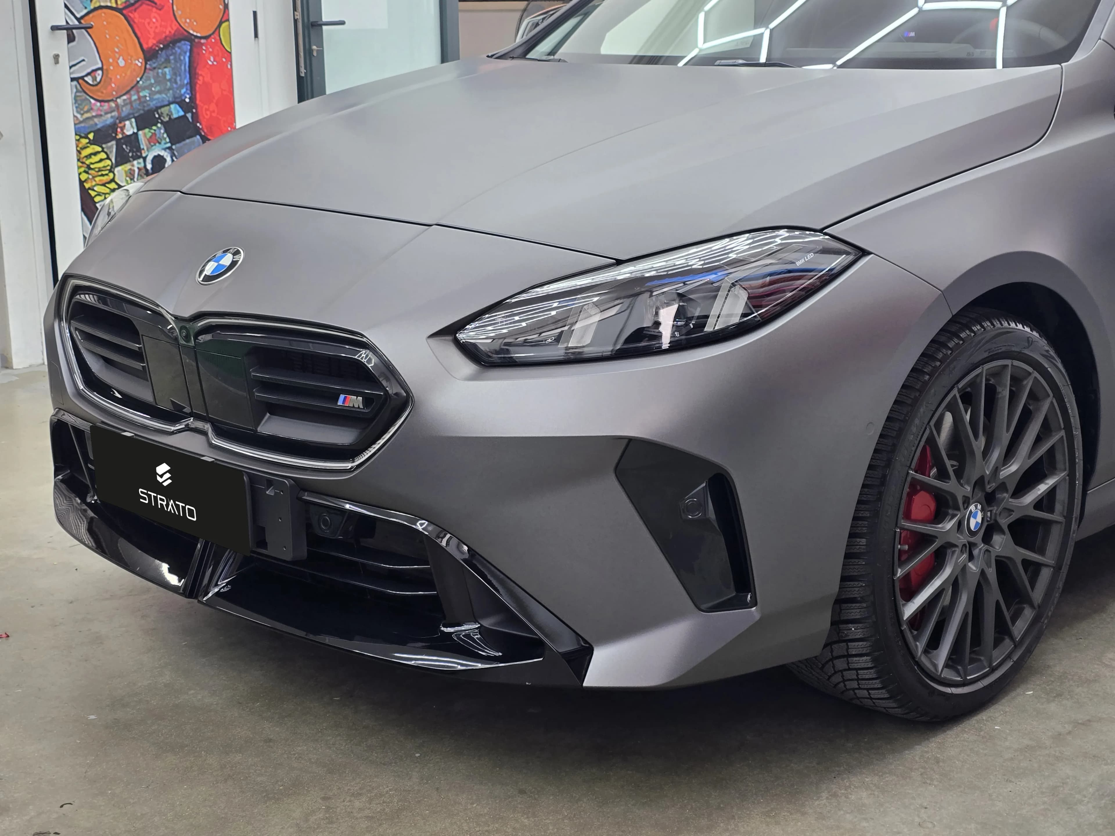 BMW M1 | Car Wrapping Matte Dark Grey