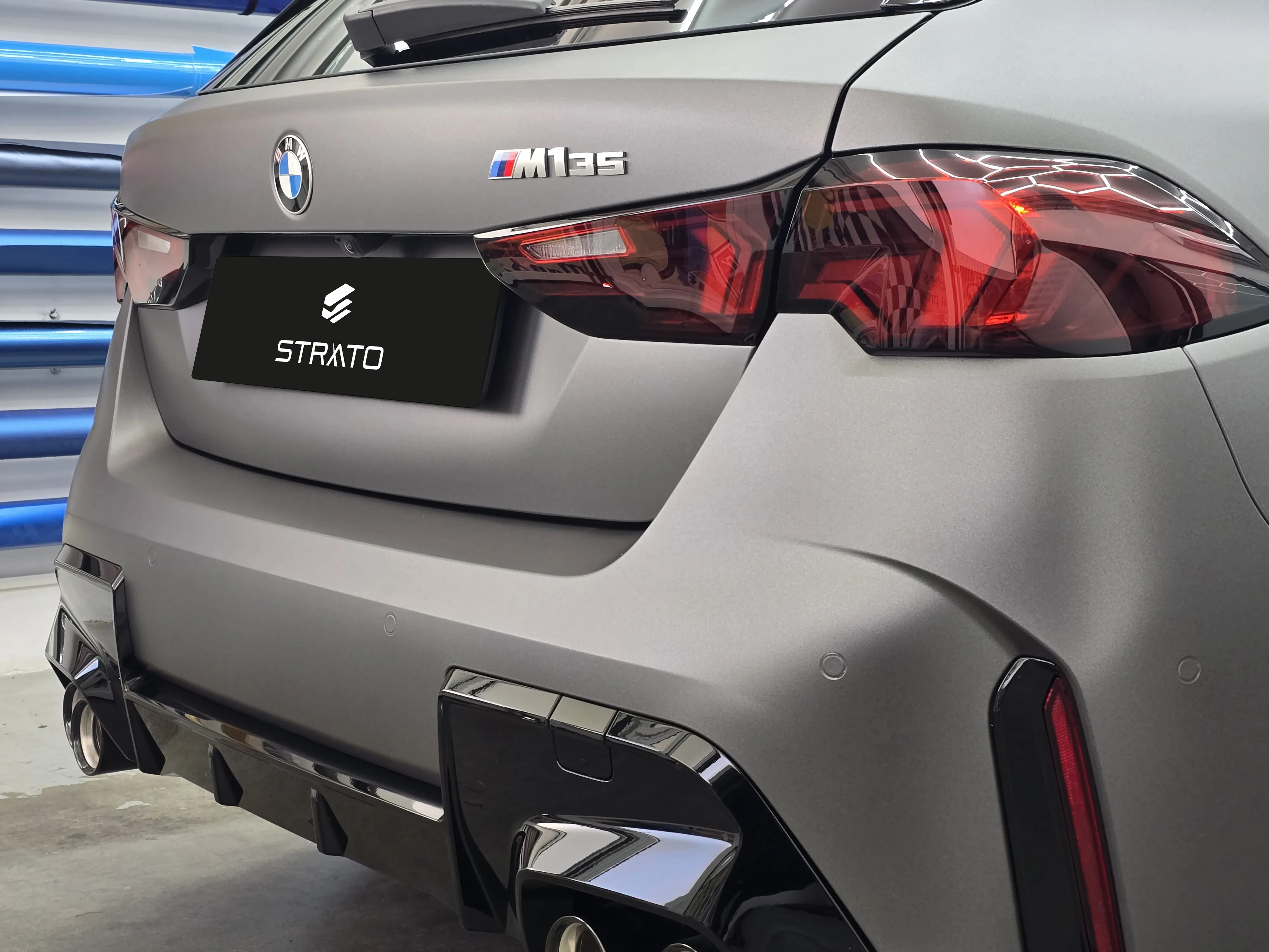 BMW M1 | Car Wrapping Matte Dark Grey