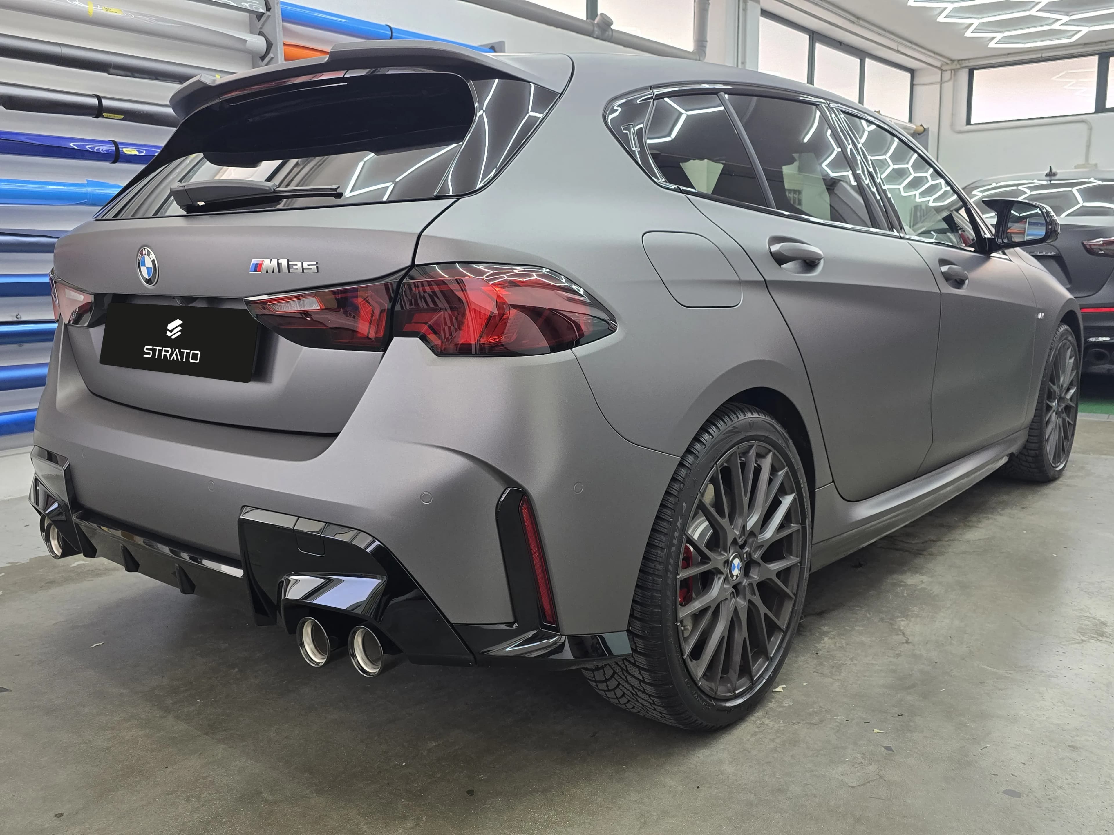 BMW M1 | Car Wrapping Matte Dark Grey