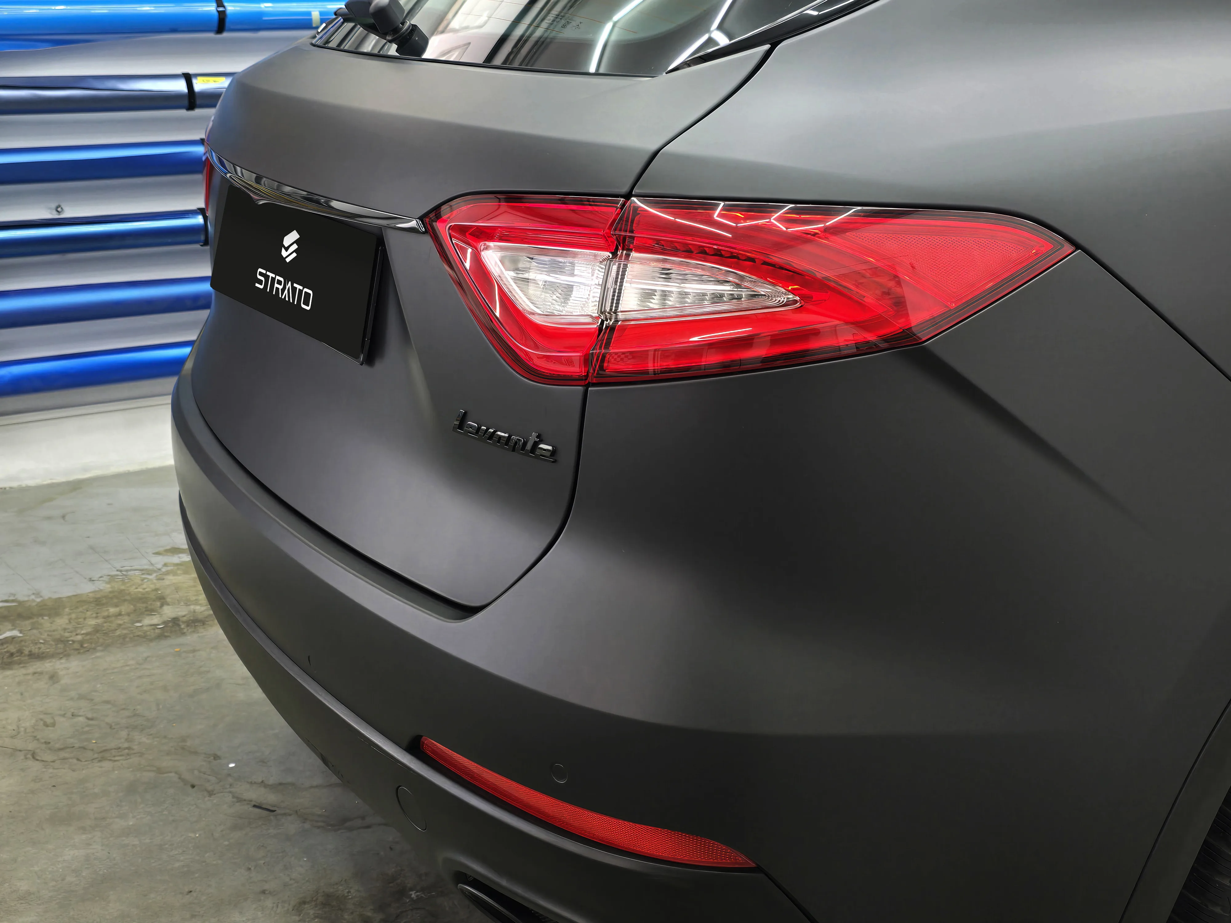 Maserati Levante | Car Wrapping Matte Deep Black