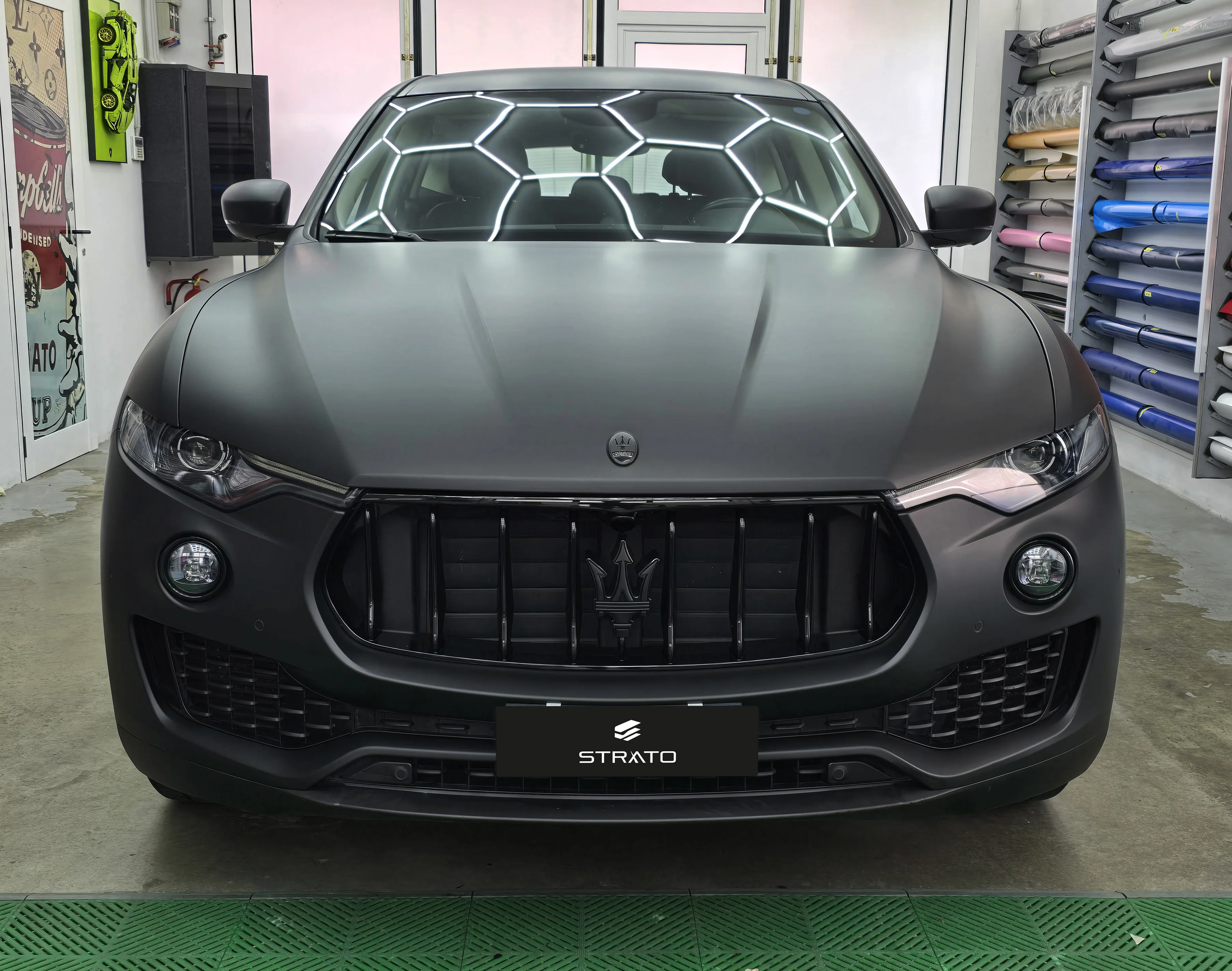 Maserati Levante | Car Wrapping Matte Deep Black