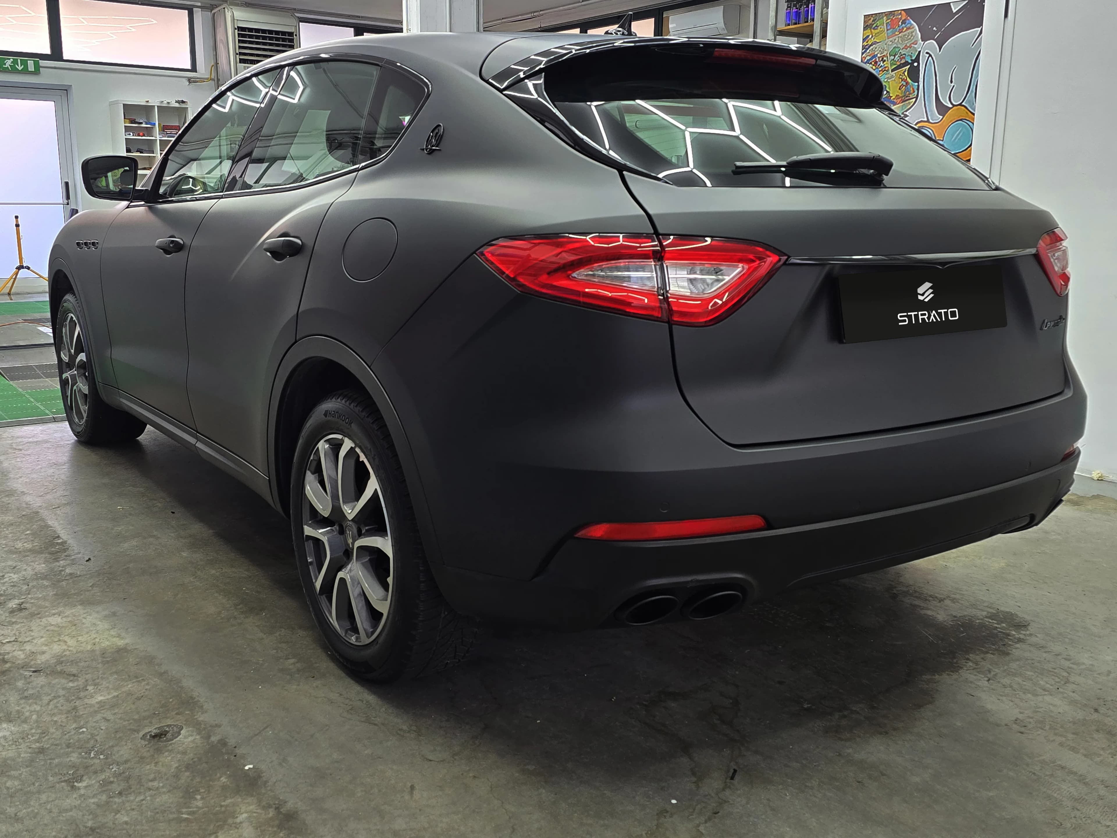 Maserati Levante | Car Wrapping Matte Deep Black