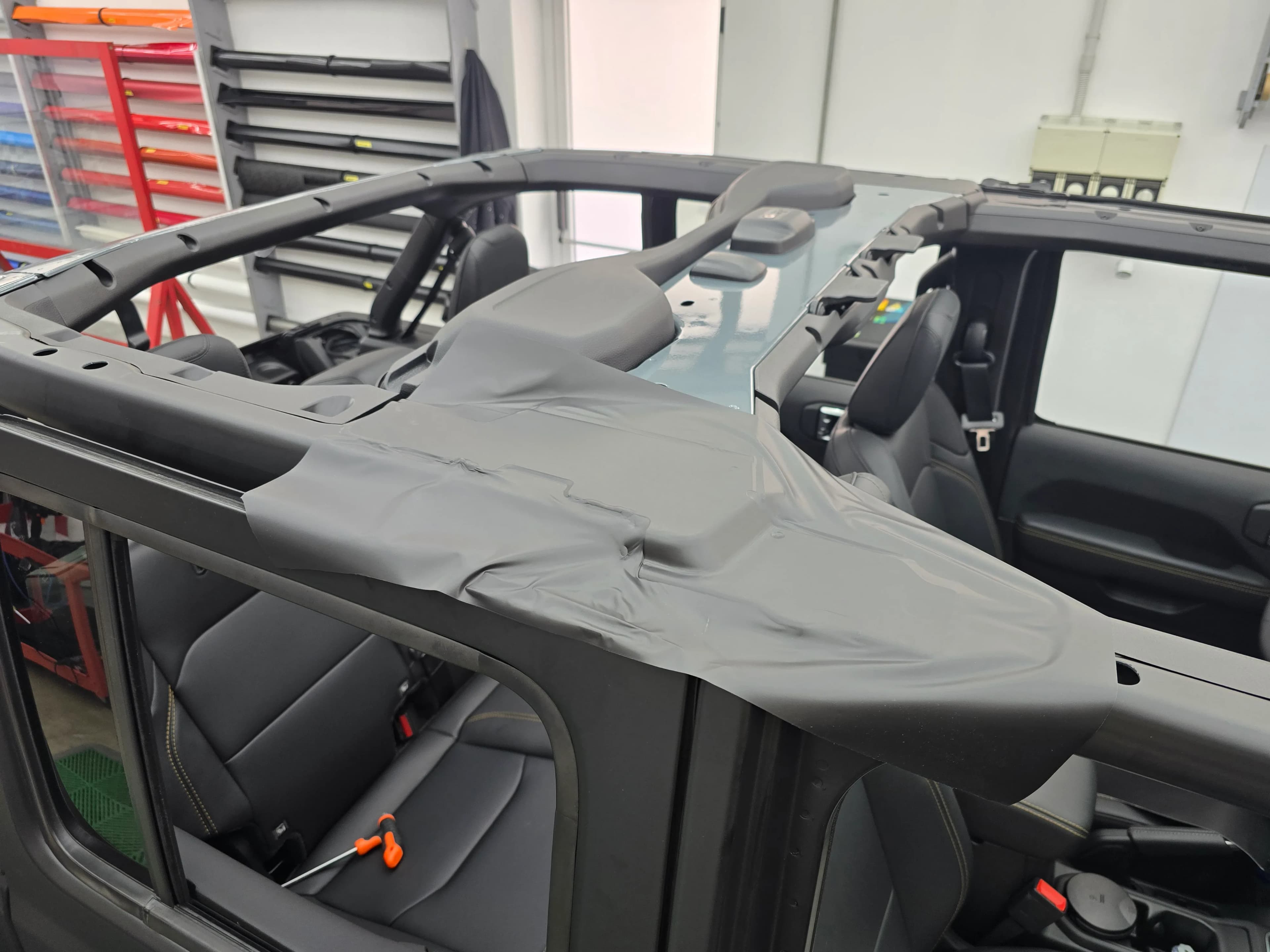 Jeep Wrangler Sahara | Wrapping Matte Deep Black