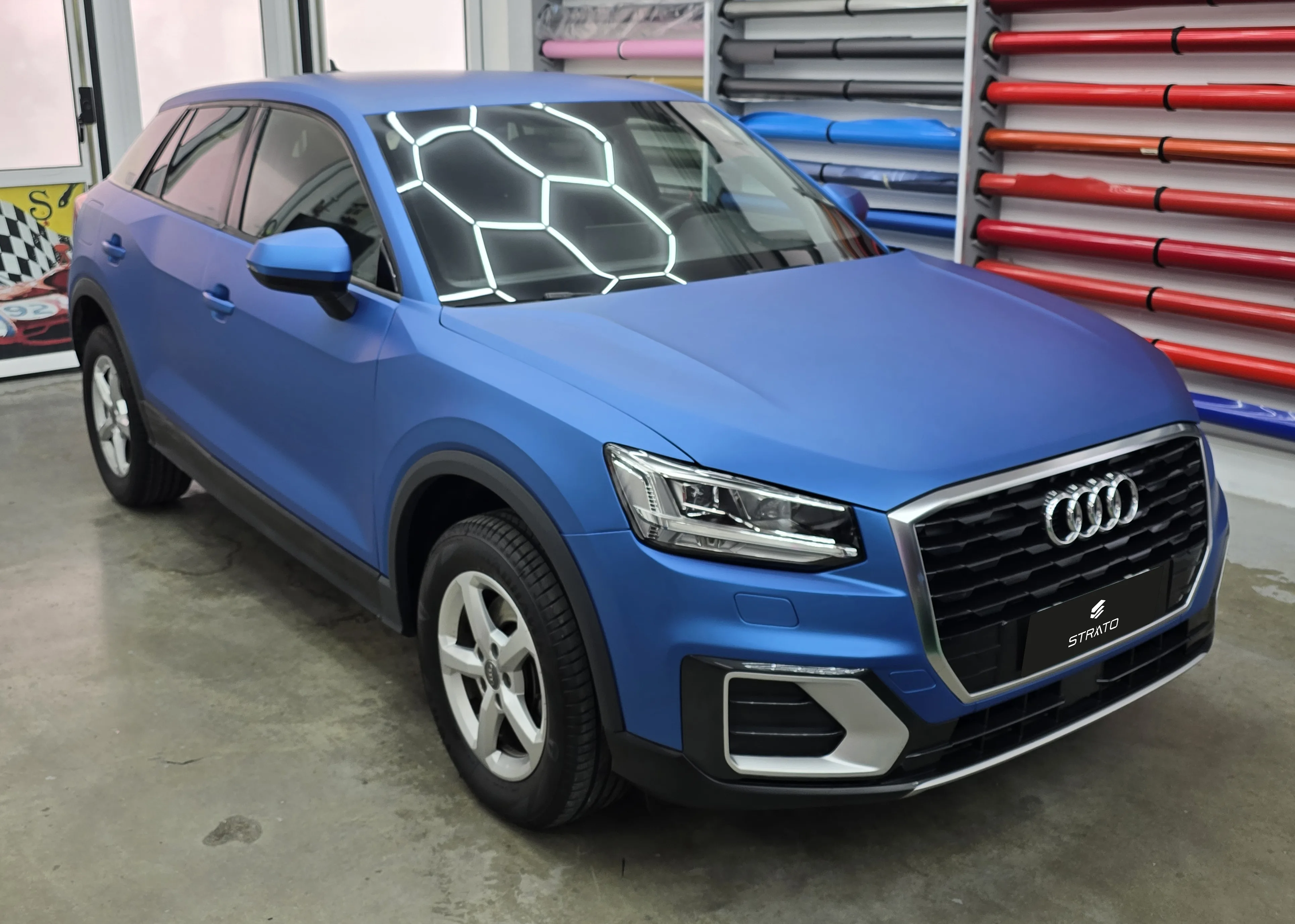 Audi Q2 | Wrapping Matte Blue Metallic