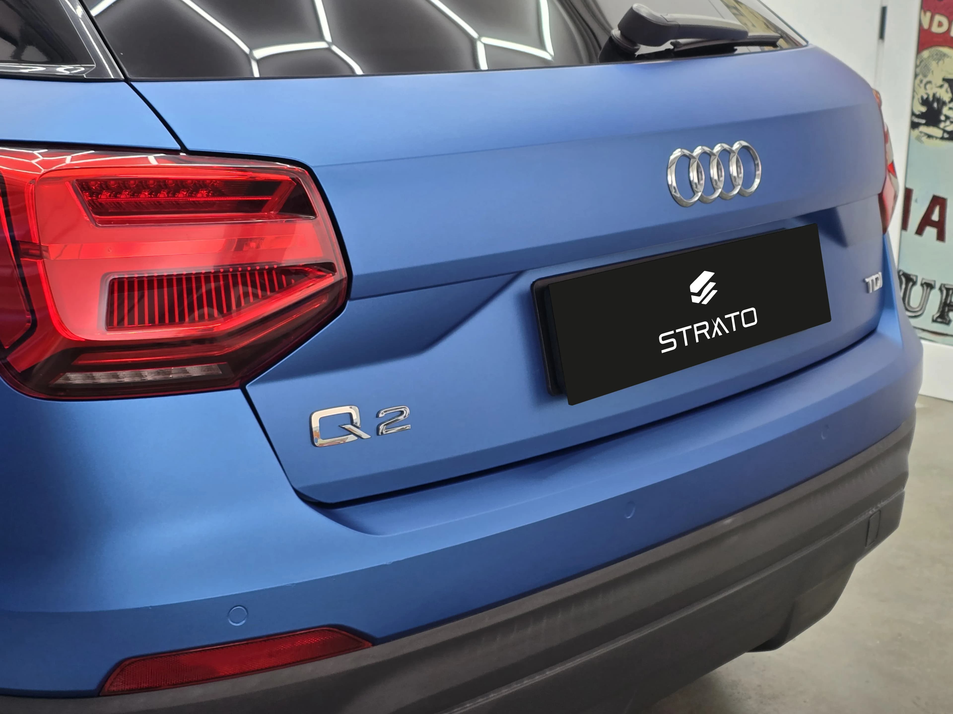 Audi Q2 | Wrapping Matte Blue Metallic