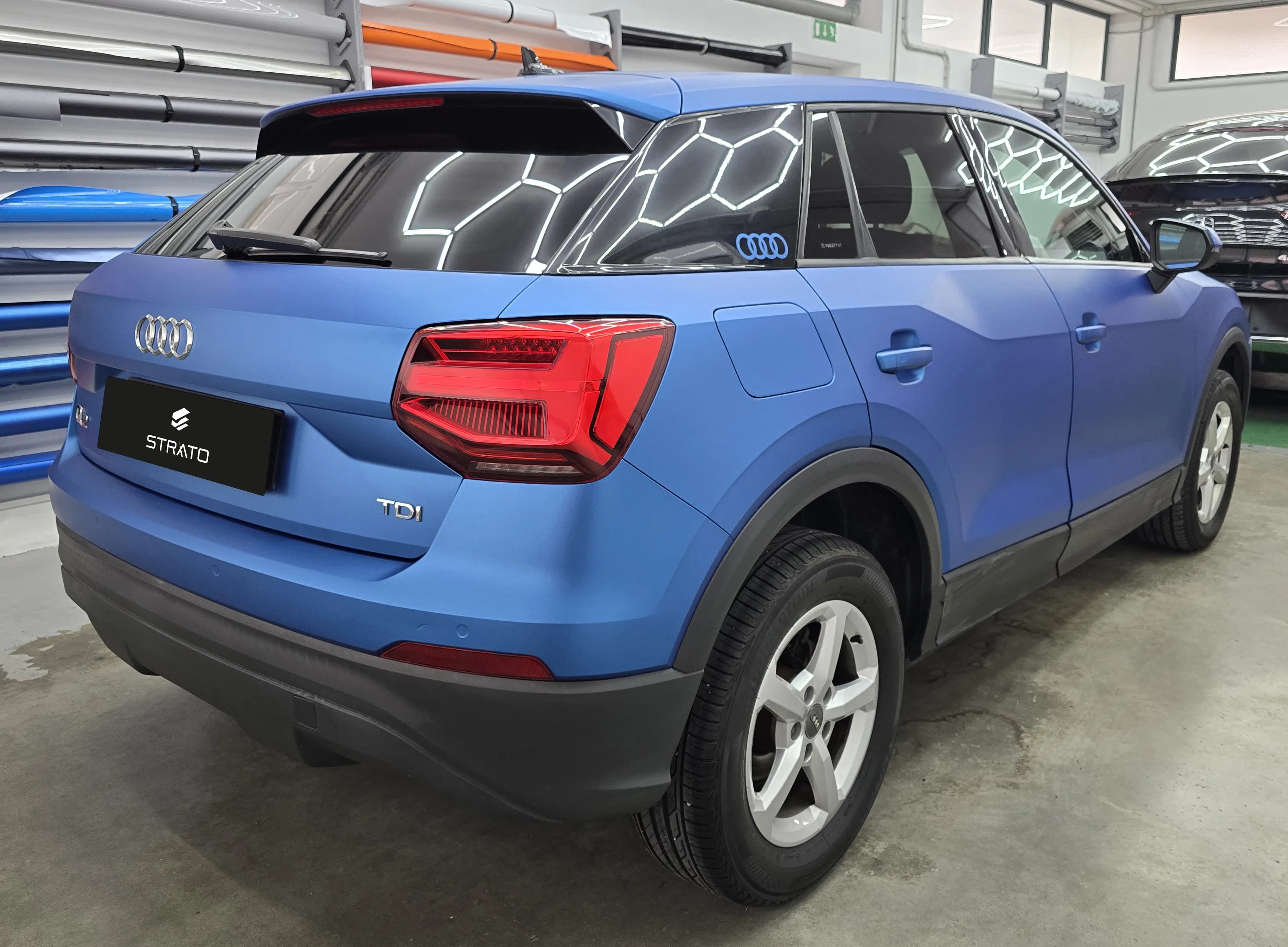 Audi Q2 | Wrapping Matte Blue Metallic