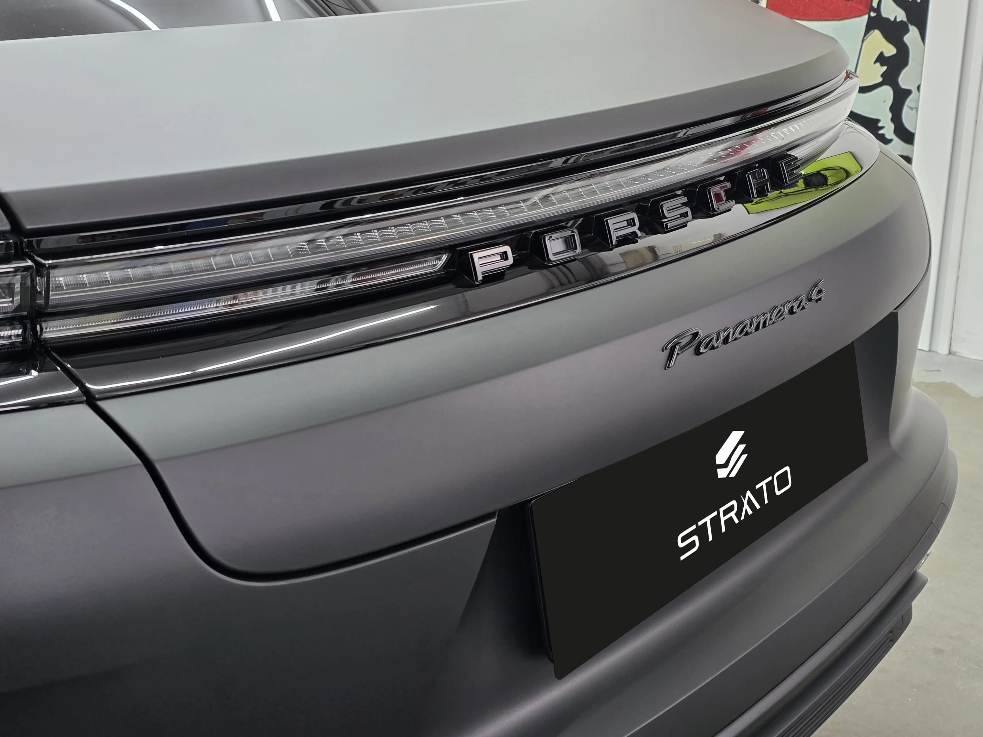 Porsche Panamera 4s | Wrapping Matte Deep Black