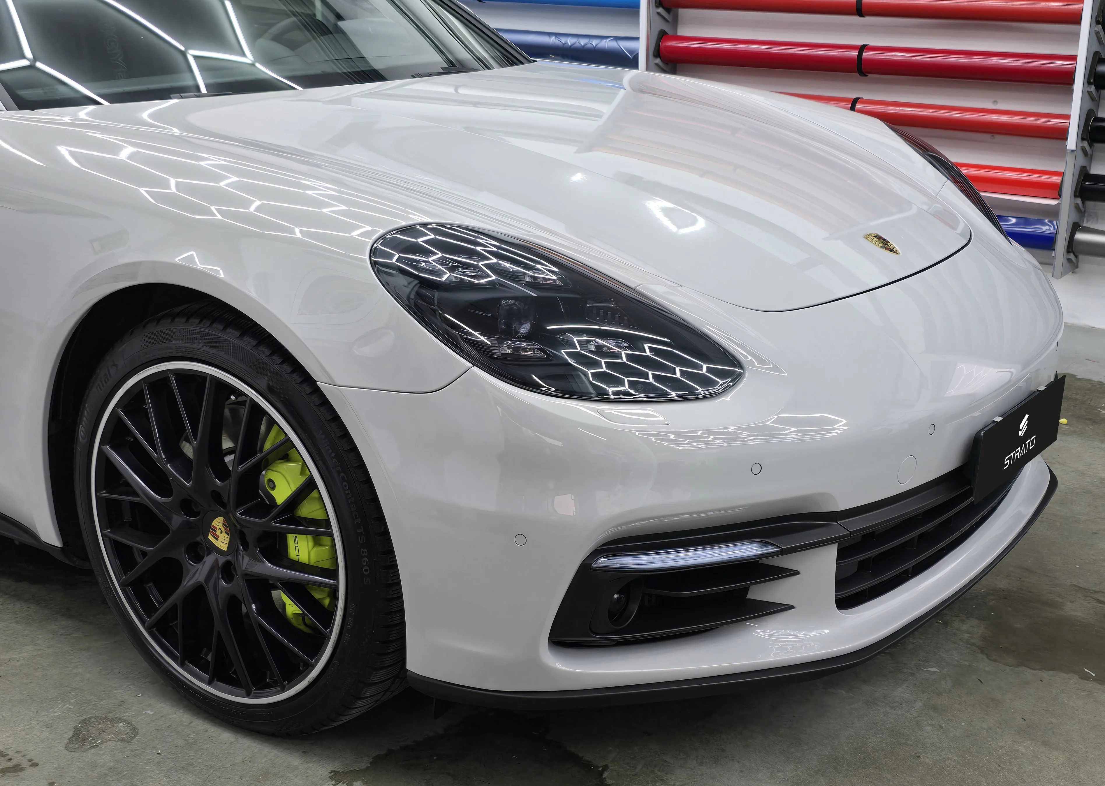 Porsche Panamera 4 | Wrapping High Gloss Storm Gray